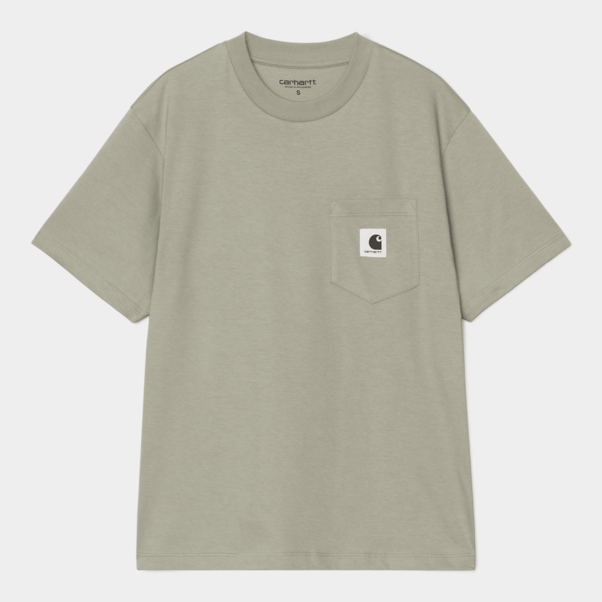 CARHARTT WIP - Carhartt Wip W' T-shirt con taschino - Verde chiaro/1 - Hubert Humangoods