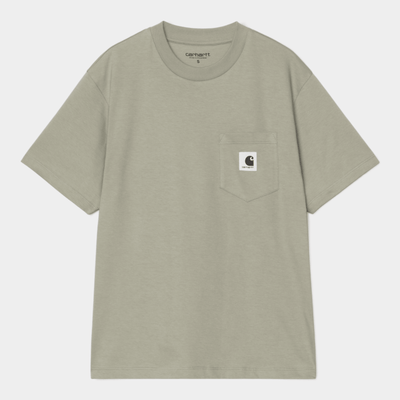 Carhartt Wip W' T-shirt con taschino - Verde chiaro