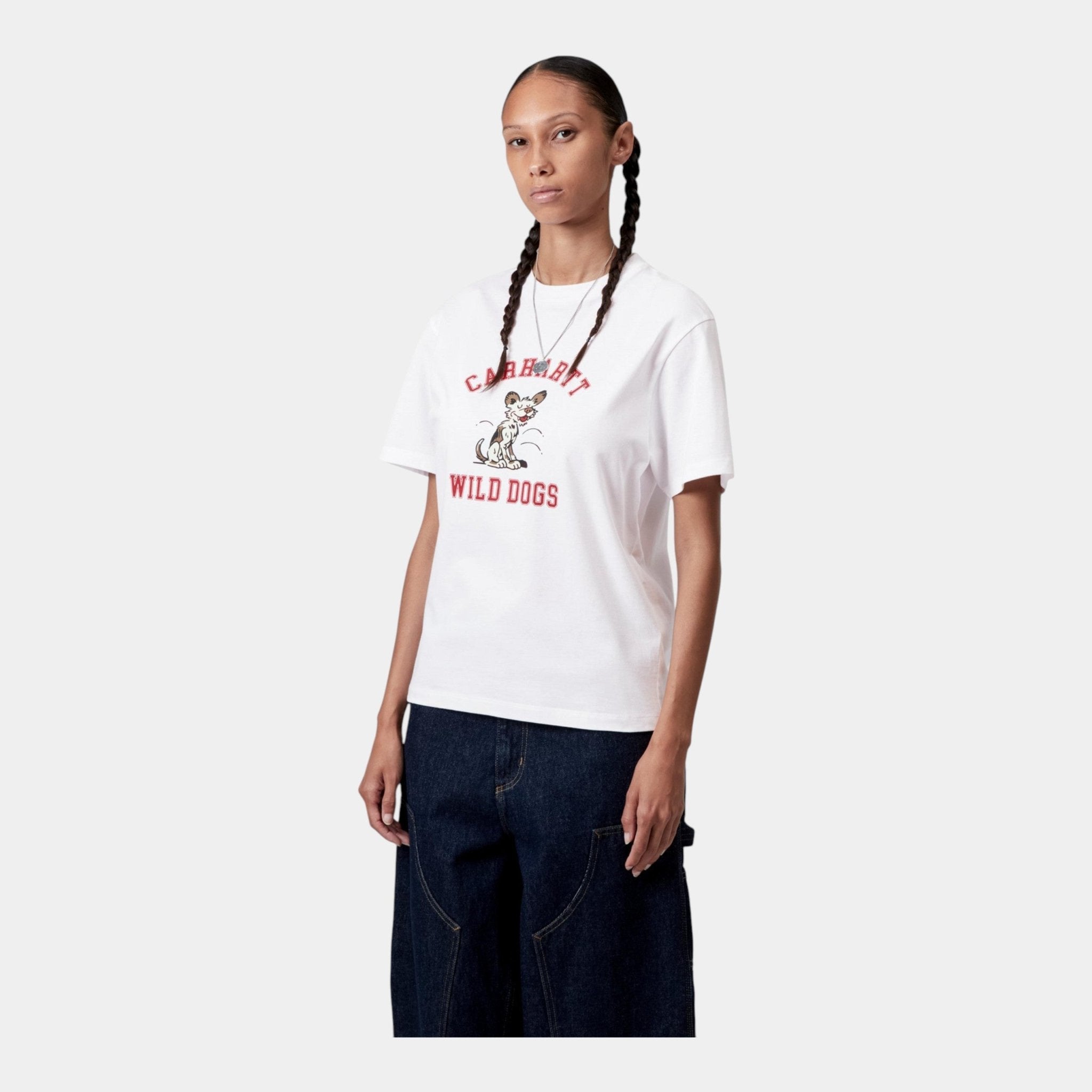 CARHARTT WIP Carhartt Wip W' Wild Dog T-shirt - Bianco - Hubert Humangoods