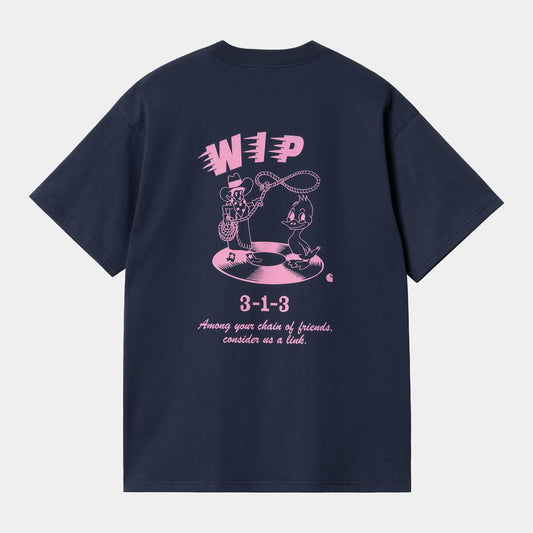 Carhartt Wip T-Shirt Friendship - Blu - Hubert Humangoods