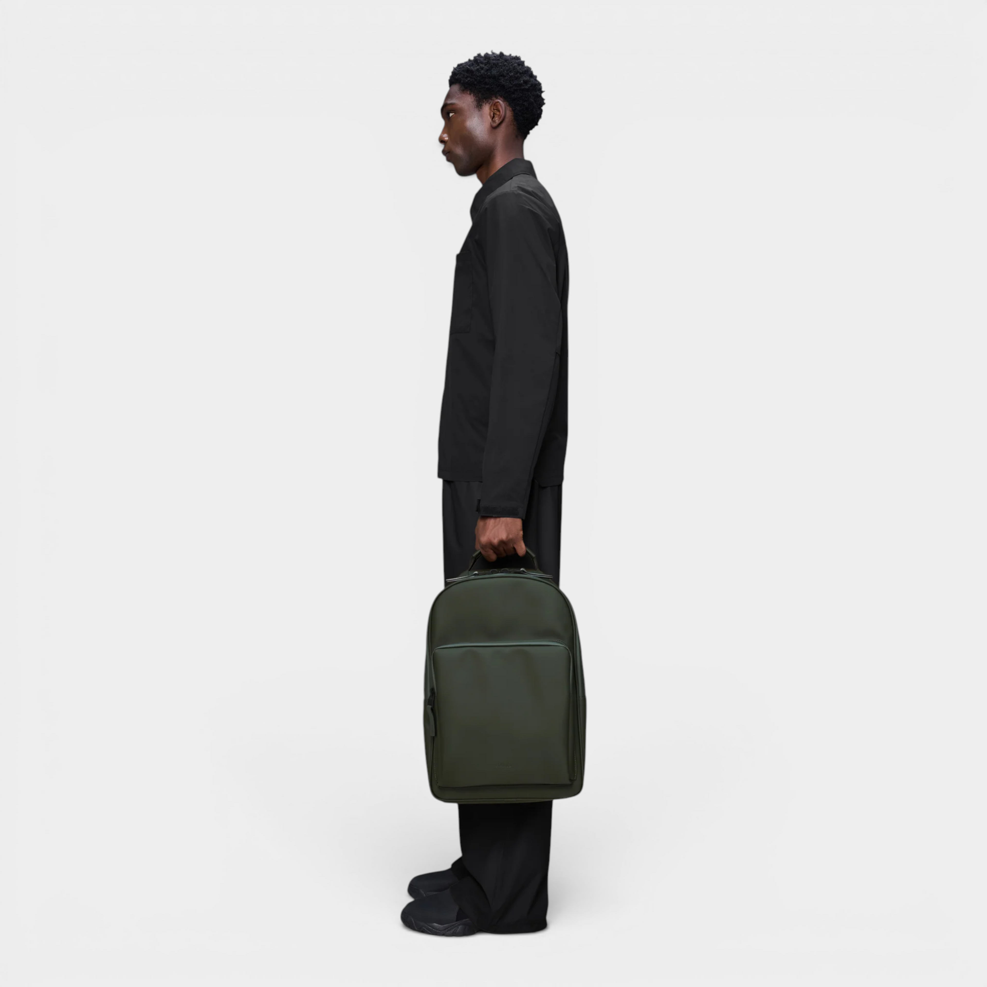 Rains Zaino Book Daypack Large - Verde