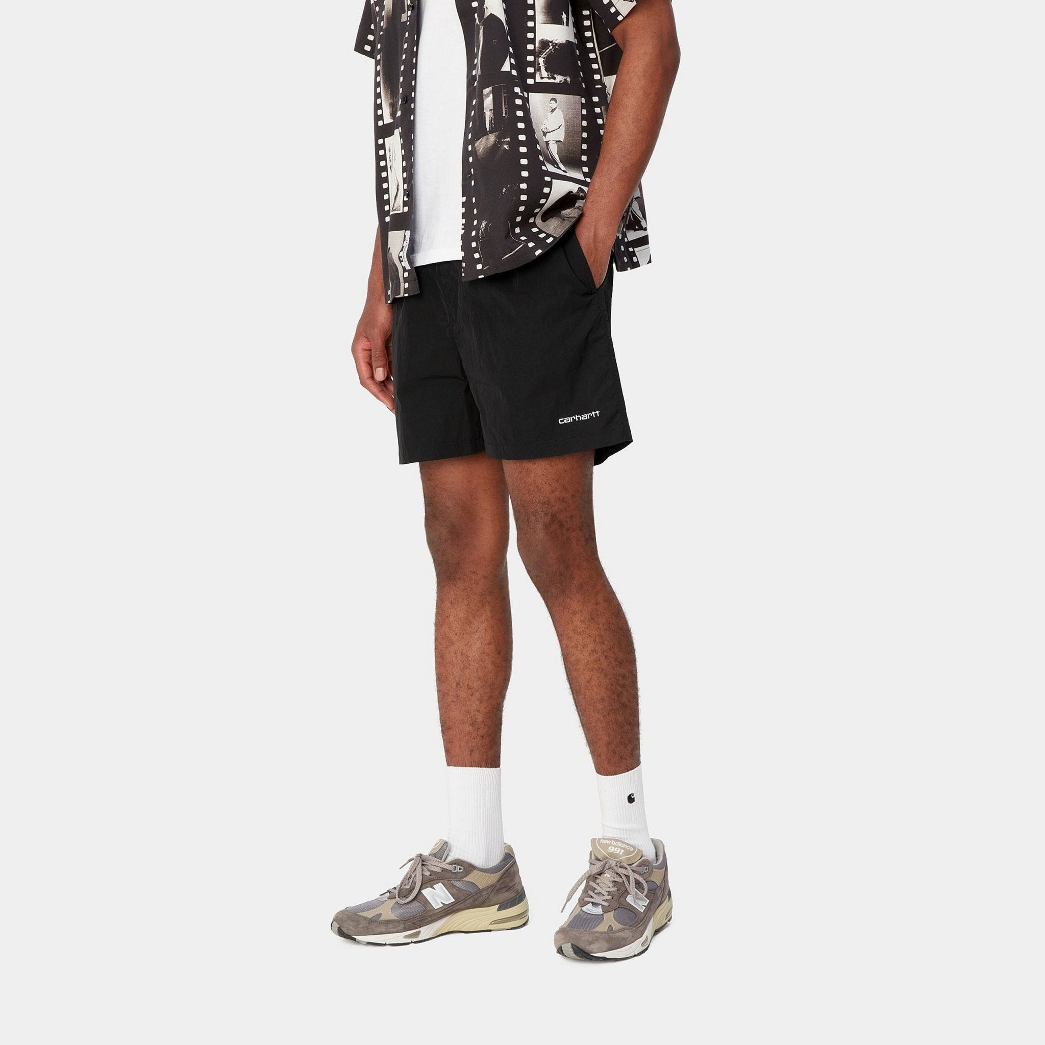 CARHARTT WIP Carhartt Wip Costume da bagno Tobes - Nero - Hubert Humangoods