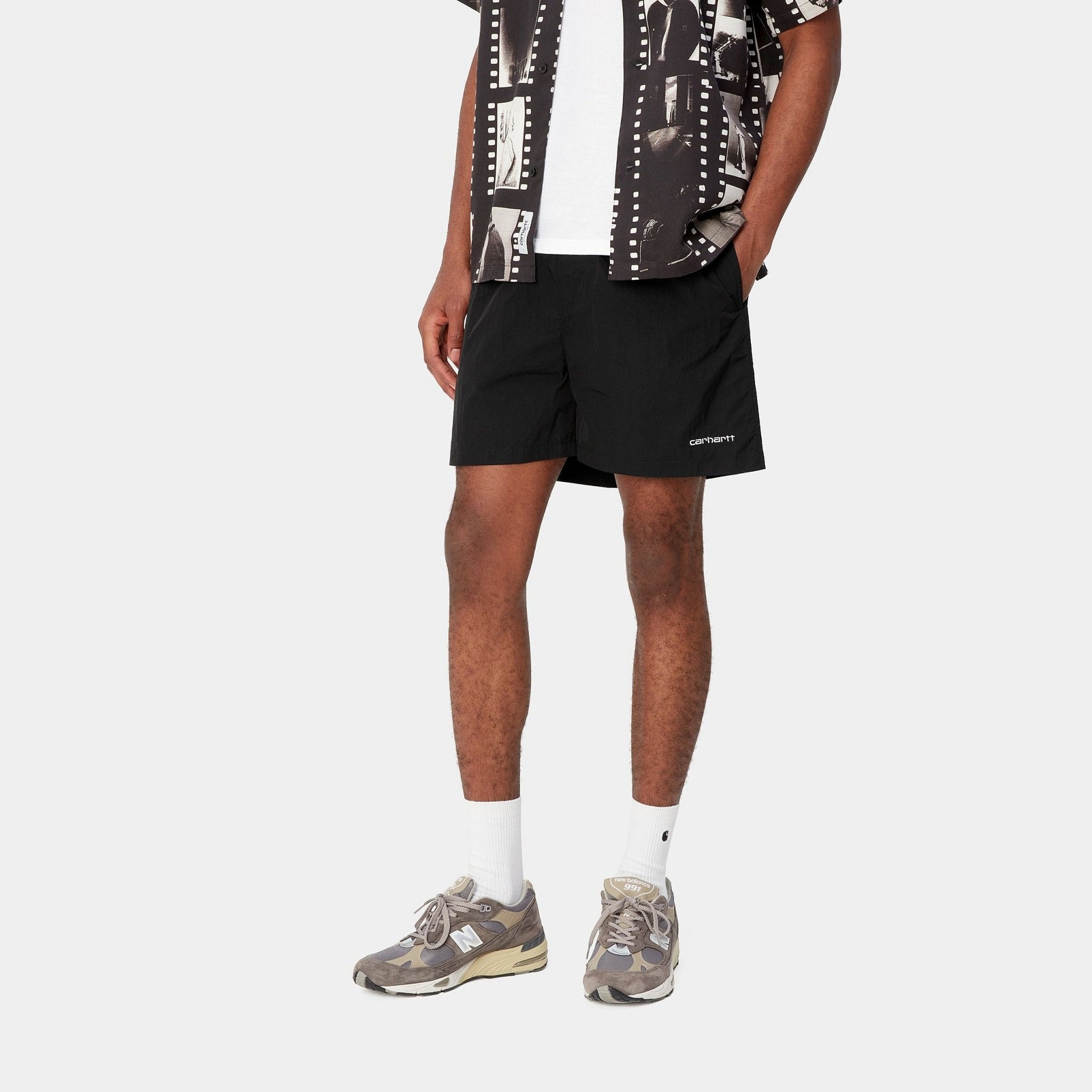 CARHARTT WIP Carhartt Wip Costume da bagno Tobes - Nero - Hubert Humangoods