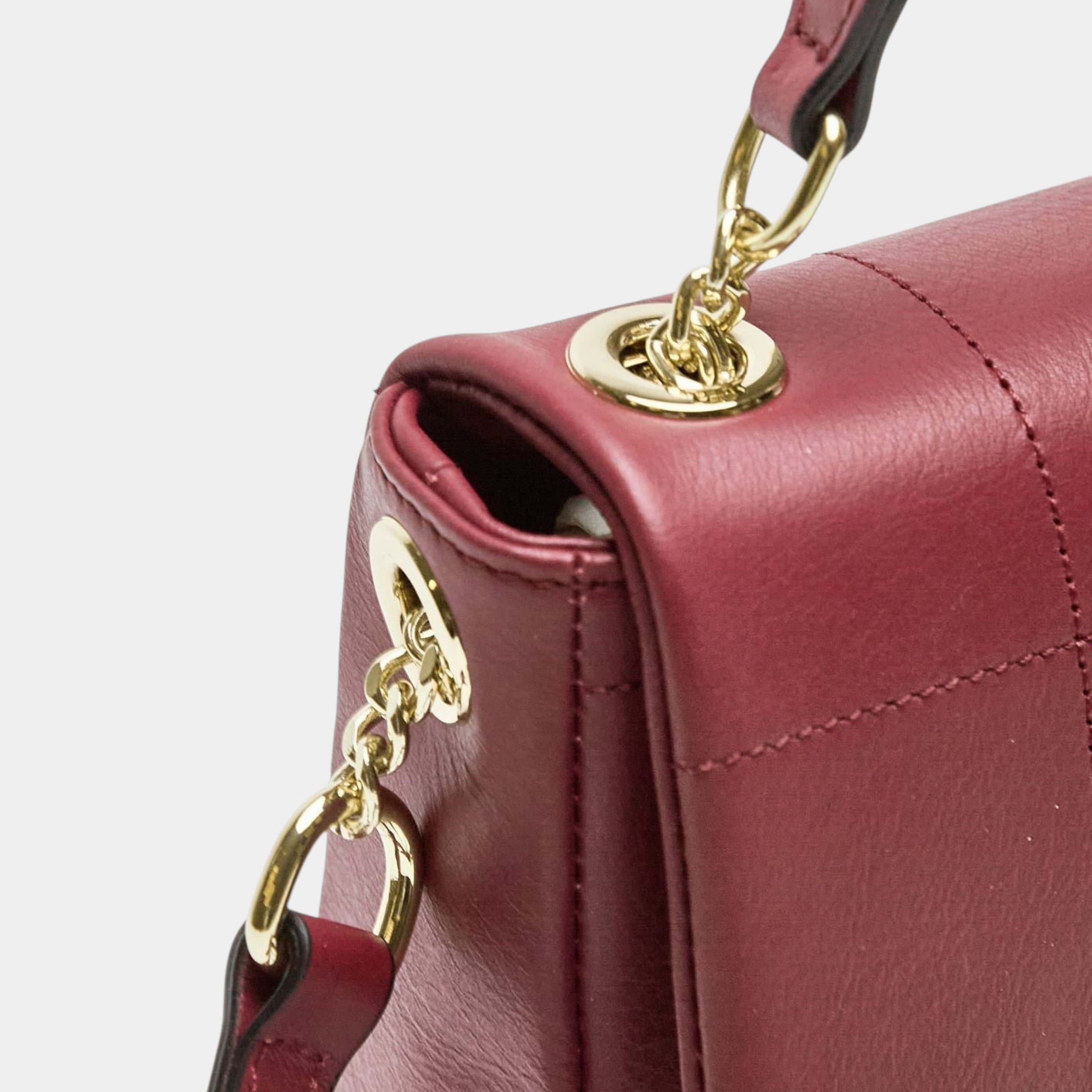 Avenue 67 Borsa Smooth in pelle - Bordeau