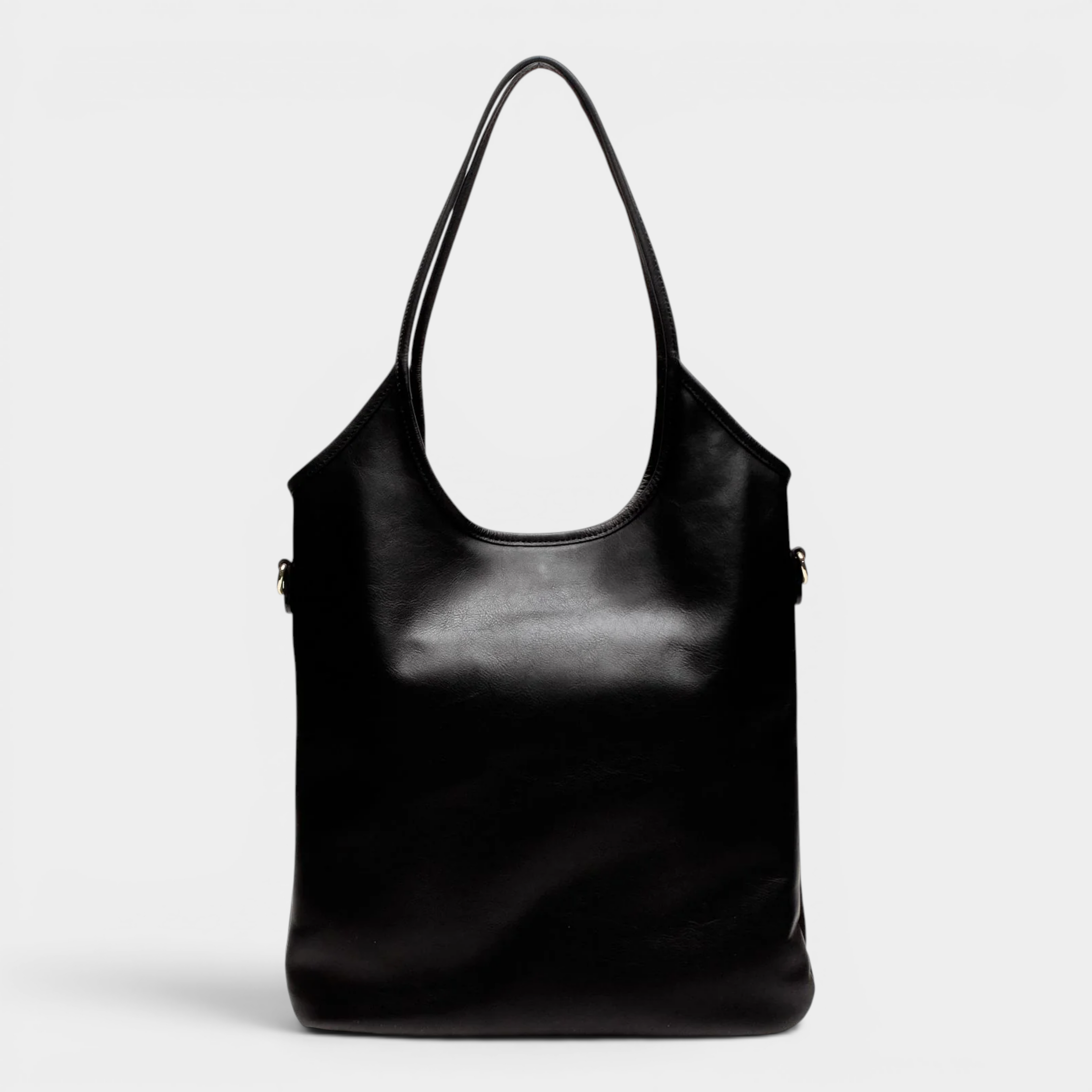 Avenue 67 Borsa Shanty in pelle - Nero