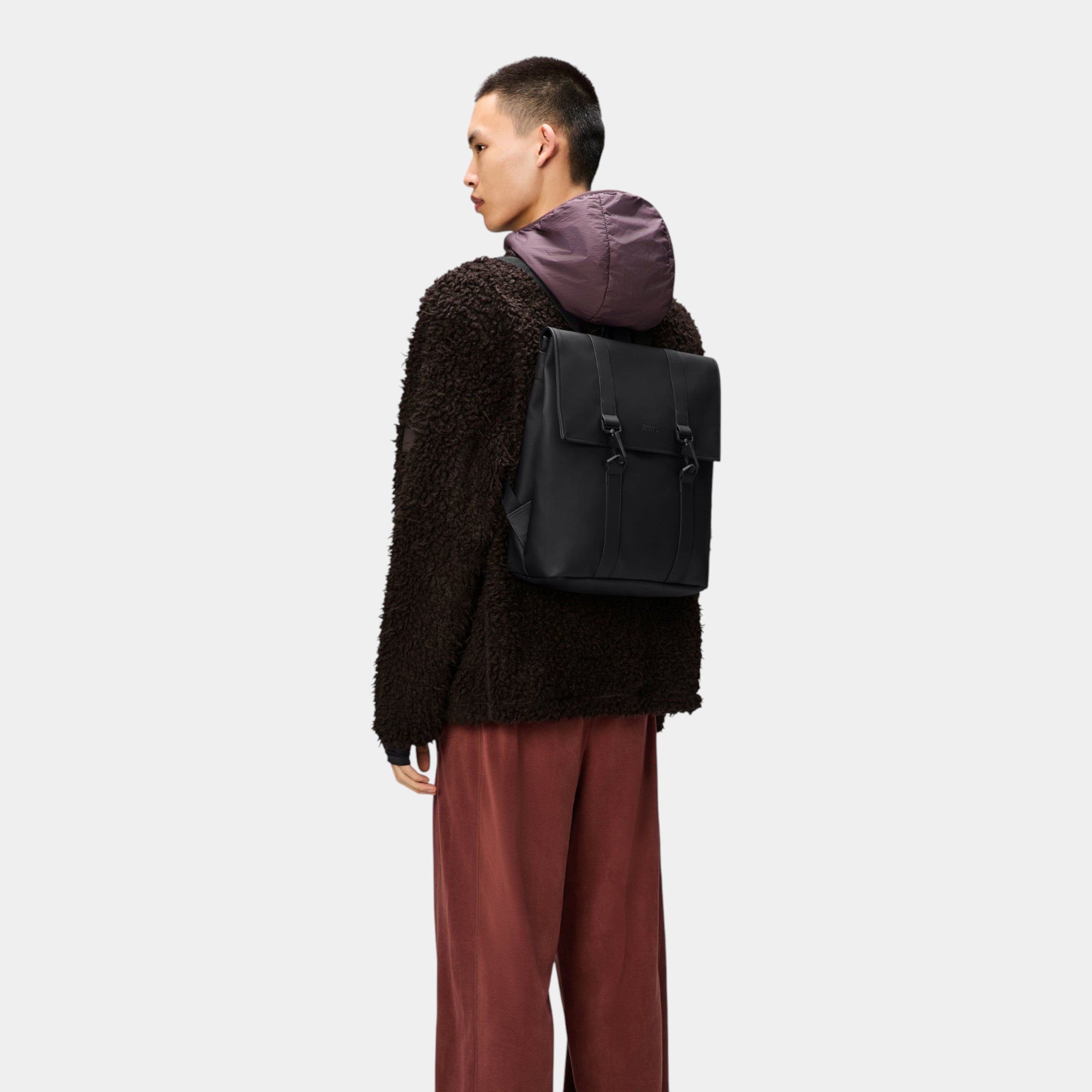 Rains Zaino MSN Bag mini - Nero