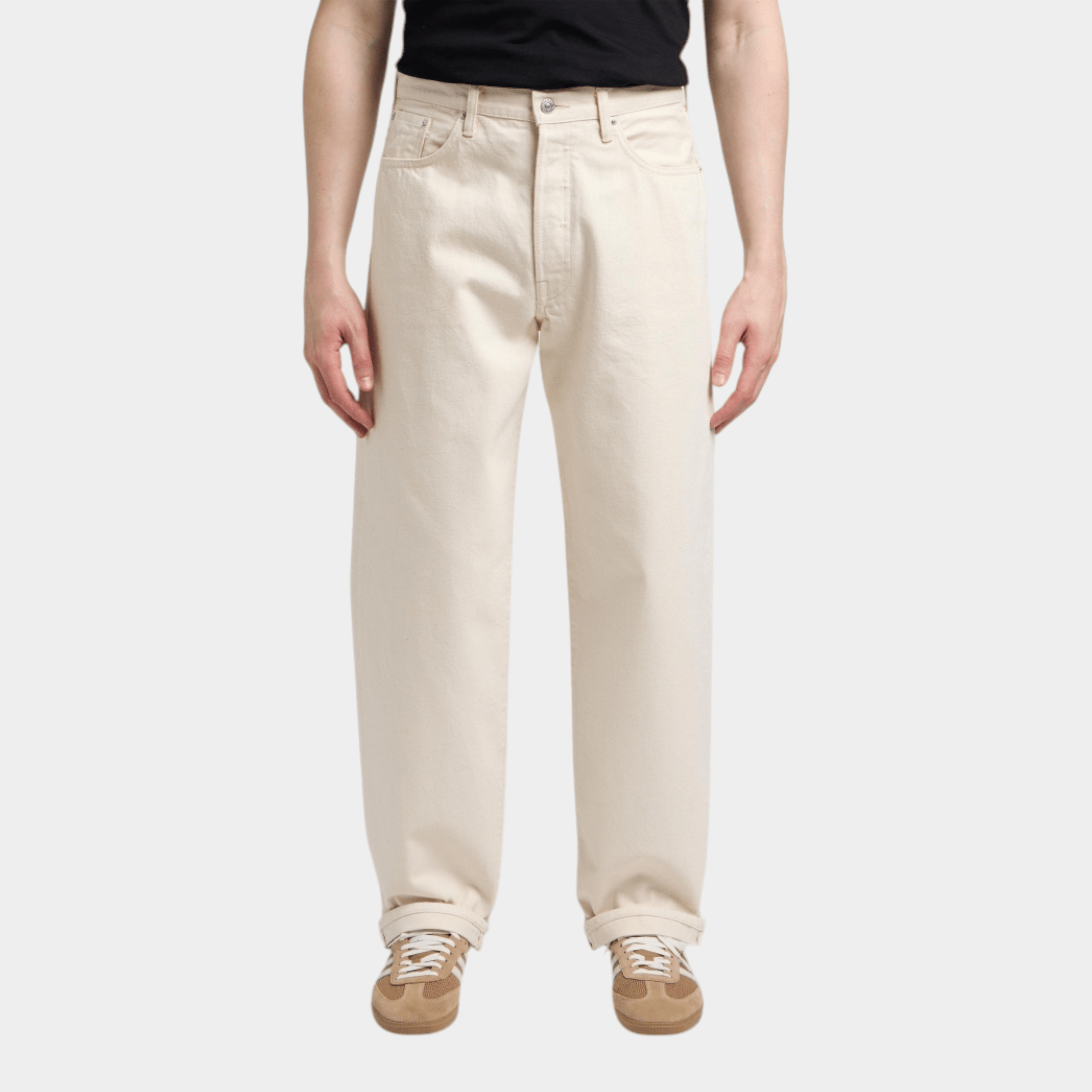 EDWIN - Edwin Jeans Loose Kurabo - Naturale/2 - Hubert Humangoods