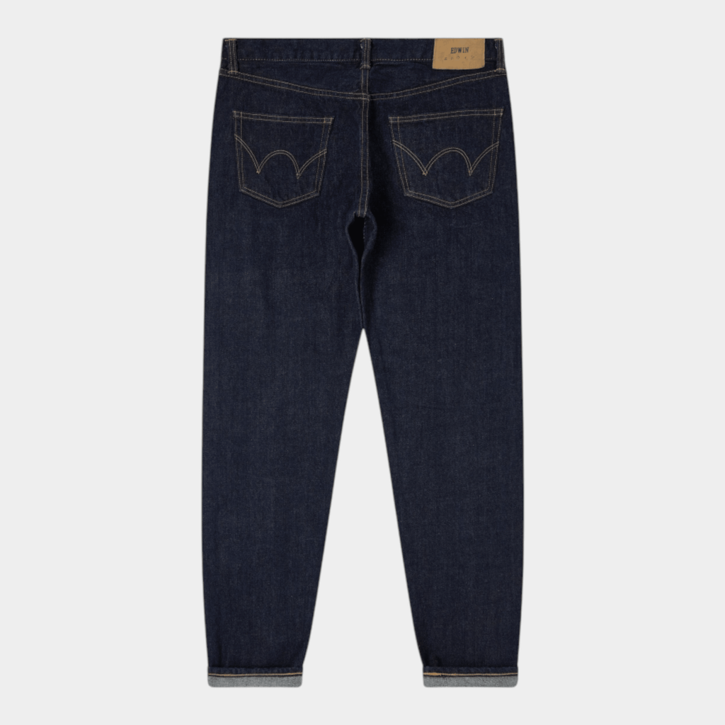 EDWIN - Edwin Jeans Regular Tapered - Blu Rinsed/4 - Hubert Humangoods