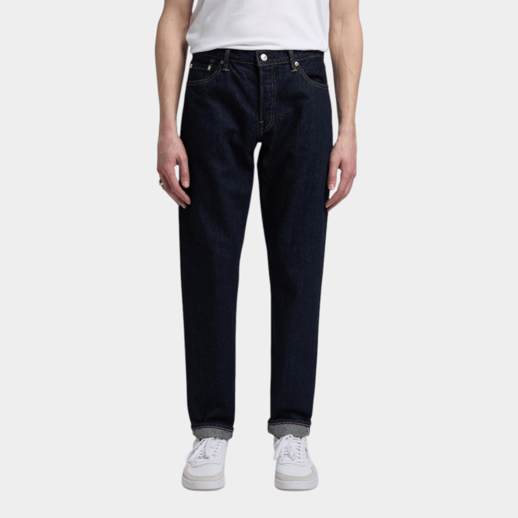 EDWIN - Edwin Jeans Regular Tapered - Blu Rinsed/2 - Hubert Humangoods