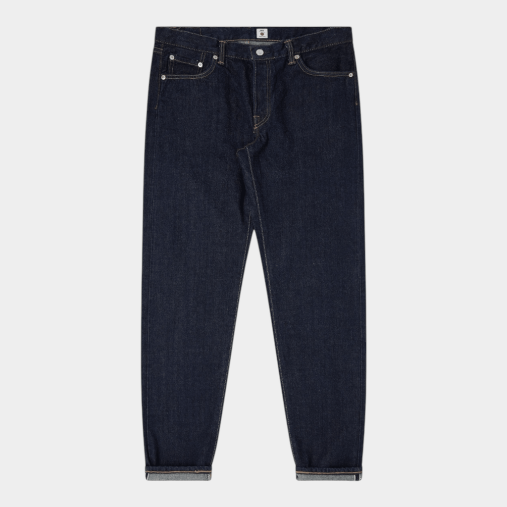EDWIN - Edwin Jeans Regular Tapered - Blu Rinsed/1 - Hubert Humangoods