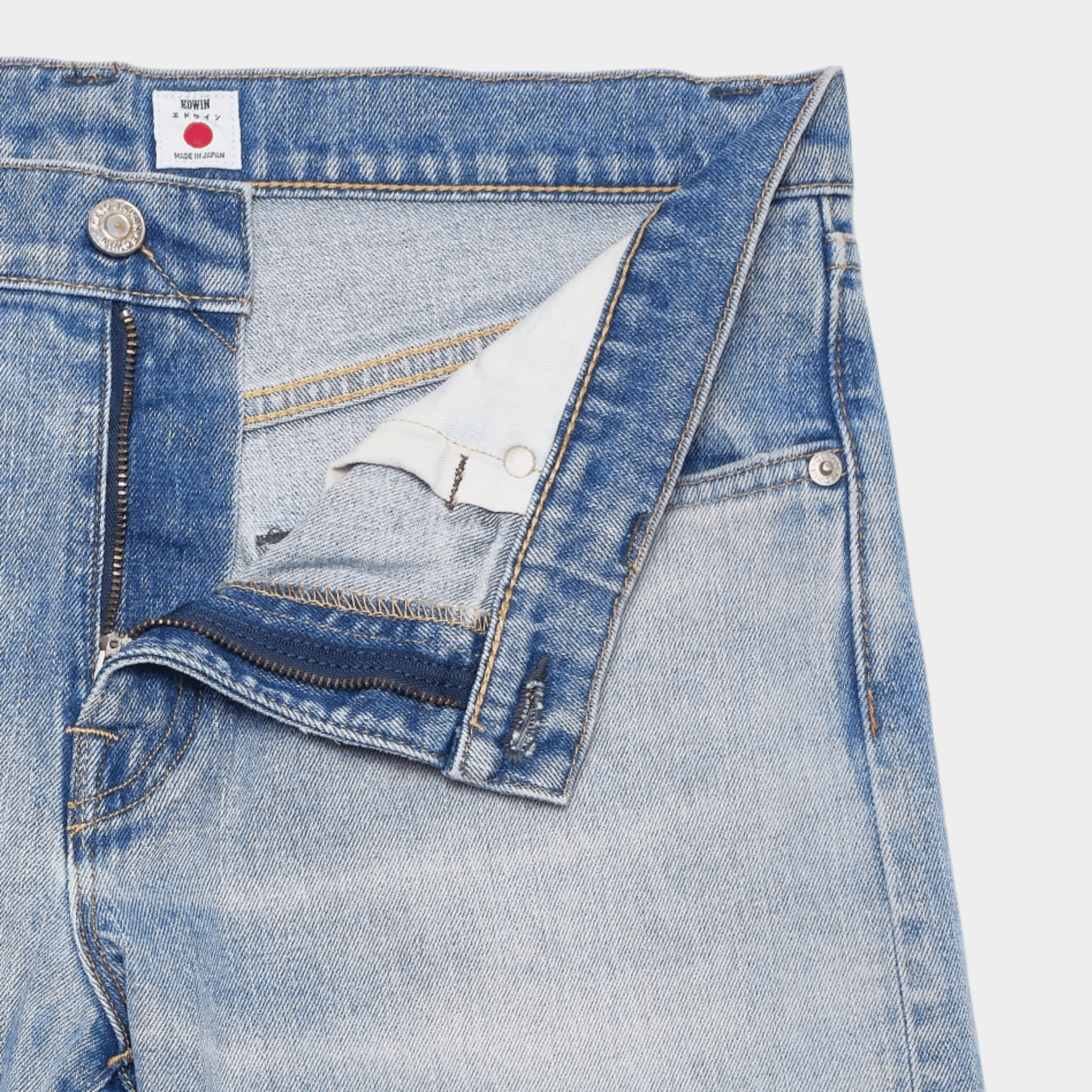 EDWIN - Edwin Jeans Regular Tapered - Blue light used/6 - Hubert Humangoods