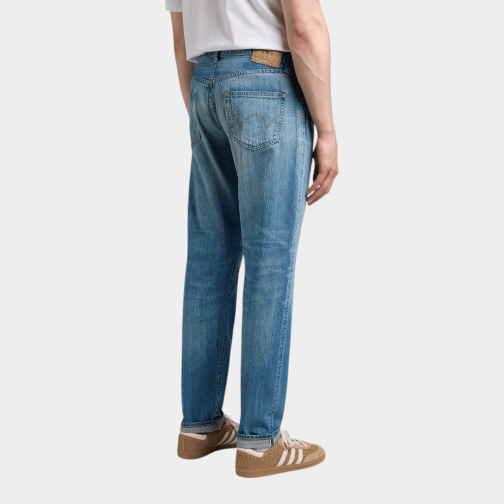 EDWIN - Edwin Jeans Regular Tapered leggero - Blue Light used/3 - Hubert Humangoods