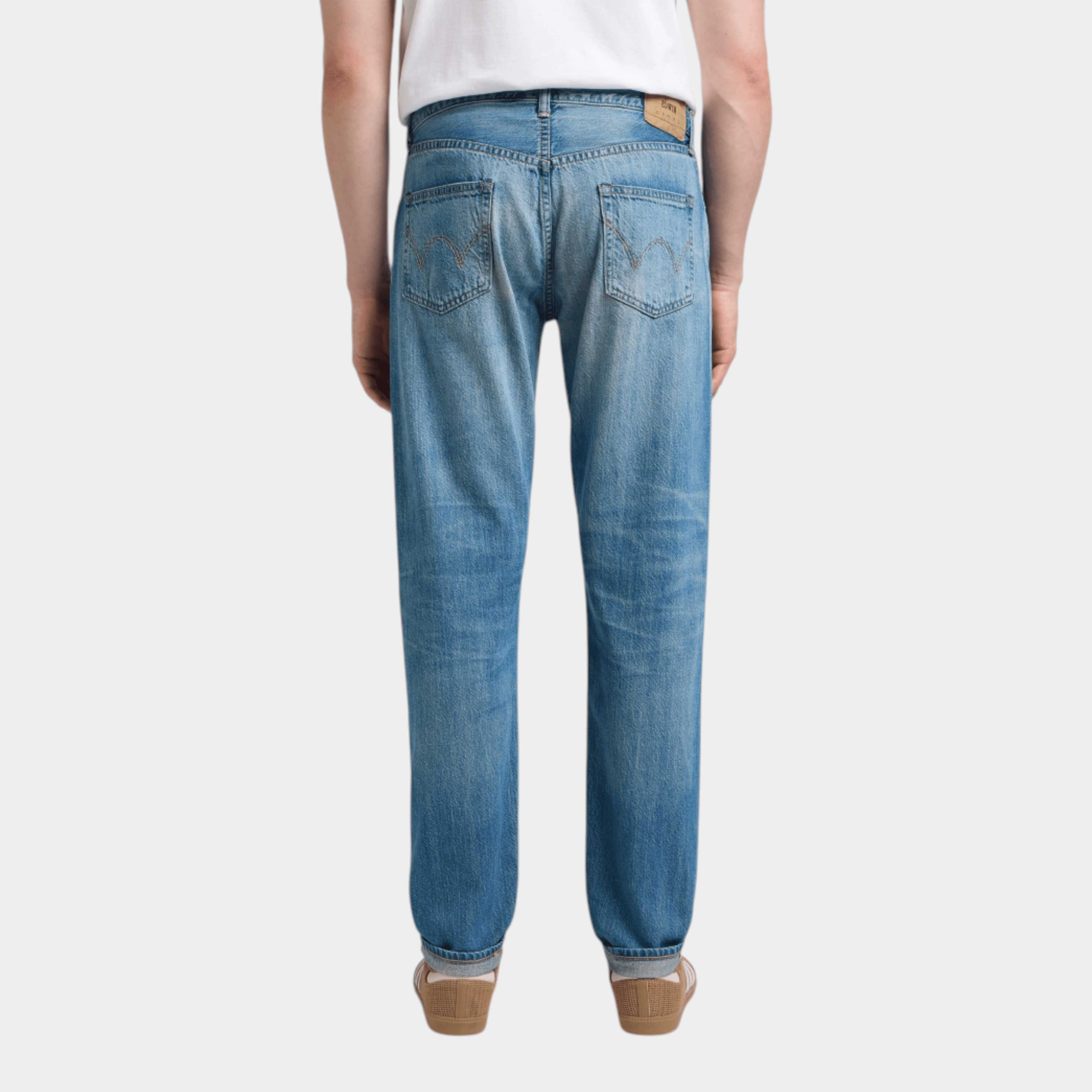 EDWIN - Edwin Jeans Regular Tapered leggero - Blue Light used/4 - Hubert Humangoods