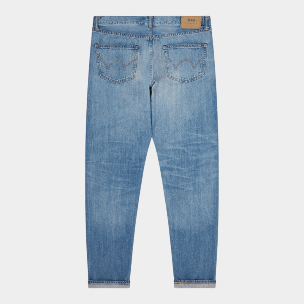 EDWIN - Edwin Jeans Regular Tapered leggero - Blue Light used/5 - Hubert Humangoods
