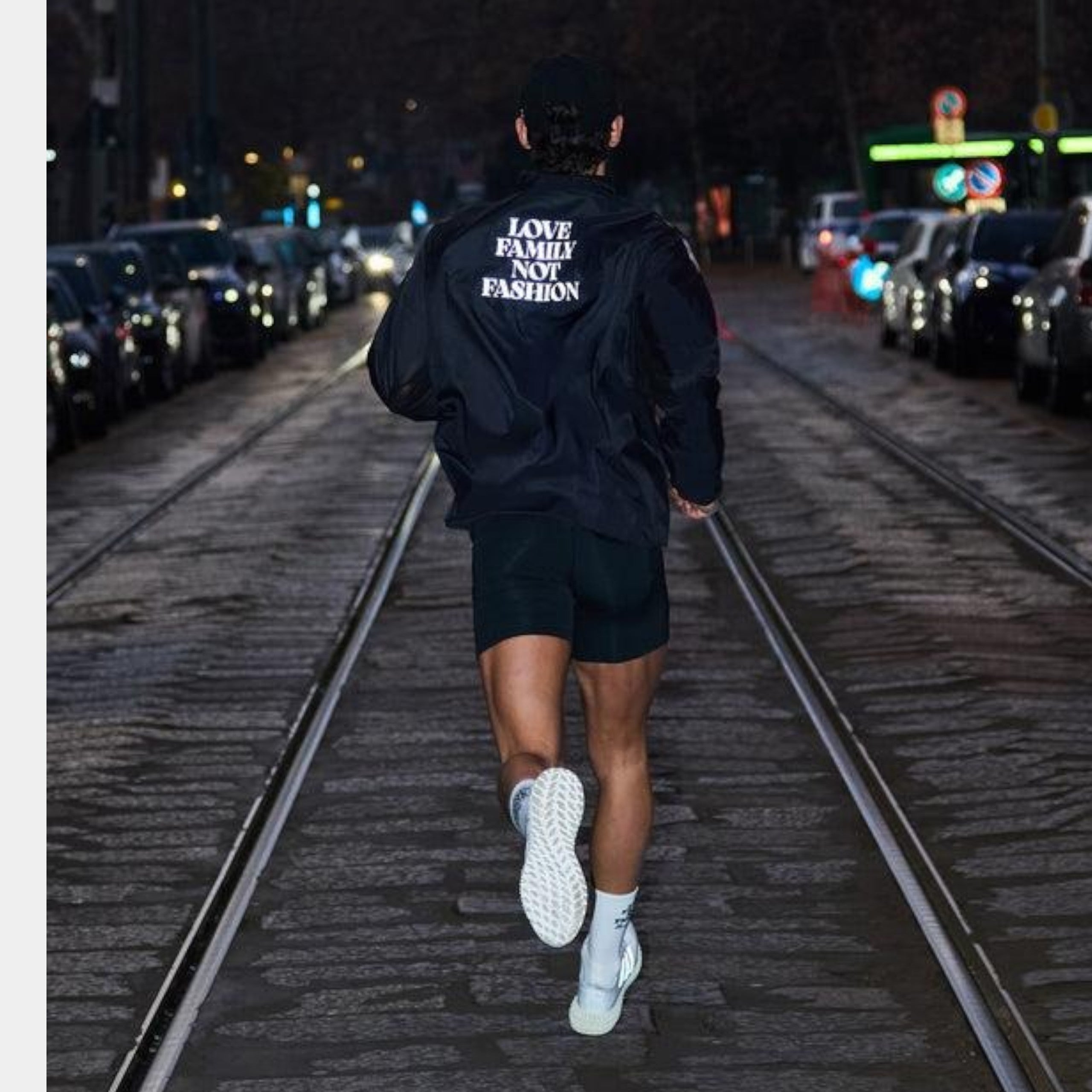 Family First Giubbino sport in nylon - Nero