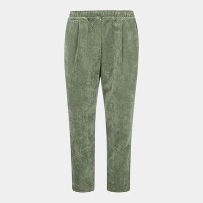 Family First Pantaloni in velluto a coste - Verde