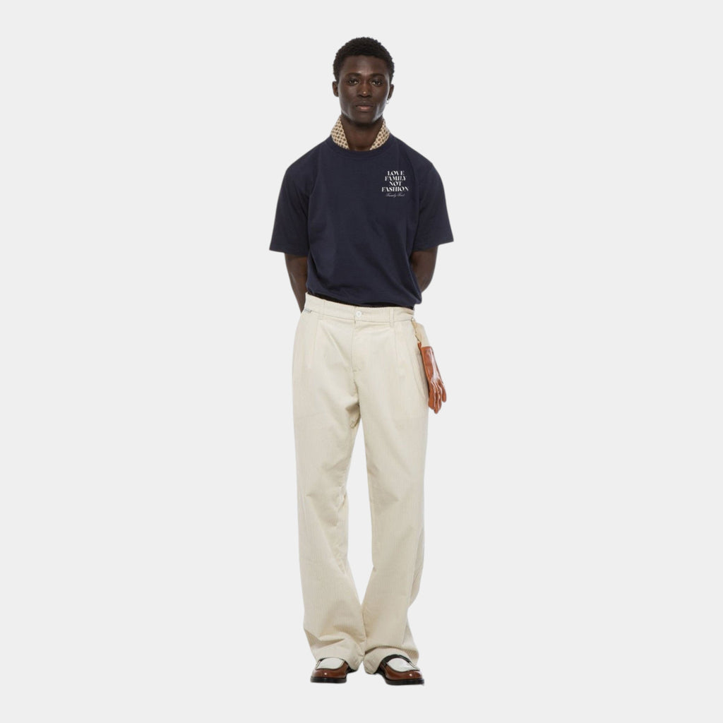 FAMILY FIRST - Family First TShirt in cotone LFNF - Blu/4 - Hubert Humangoods