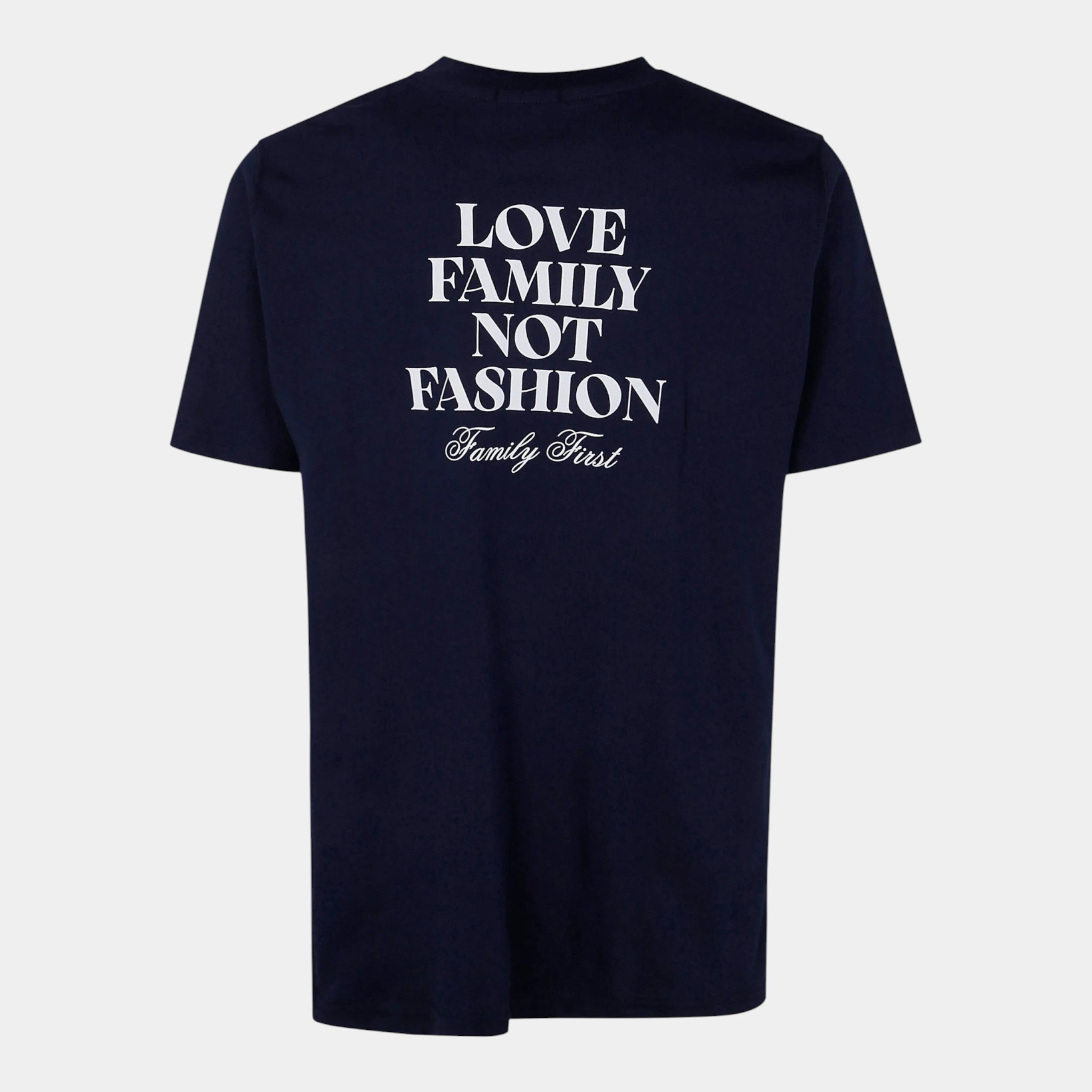 FAMILY FIRST - Family First TShirt in cotone LFNF - Blu/5 - Hubert Humangoods