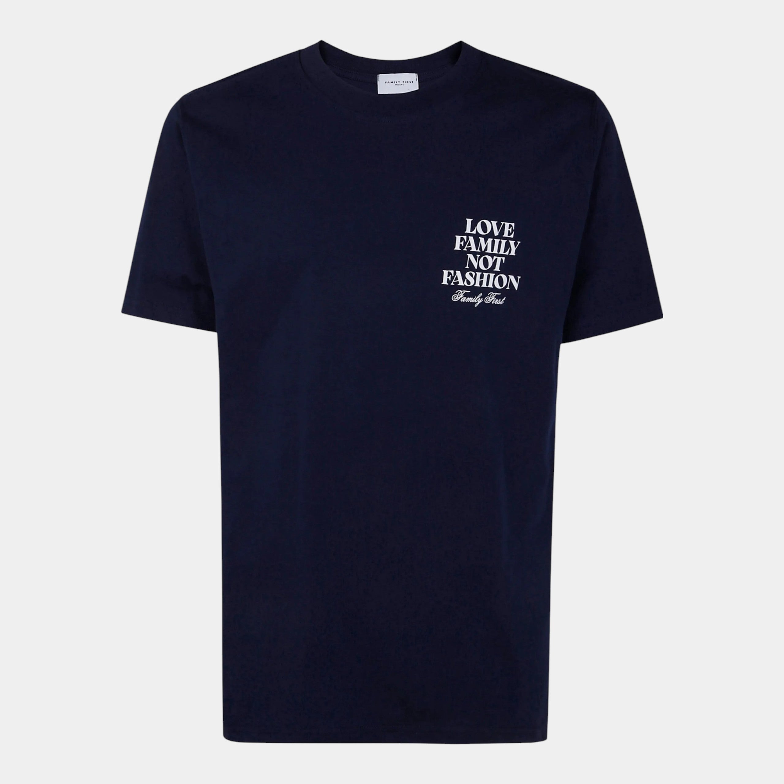 FAMILY FIRST - Family First TShirt in cotone LFNF - Blu/1 - Hubert Humangoods
