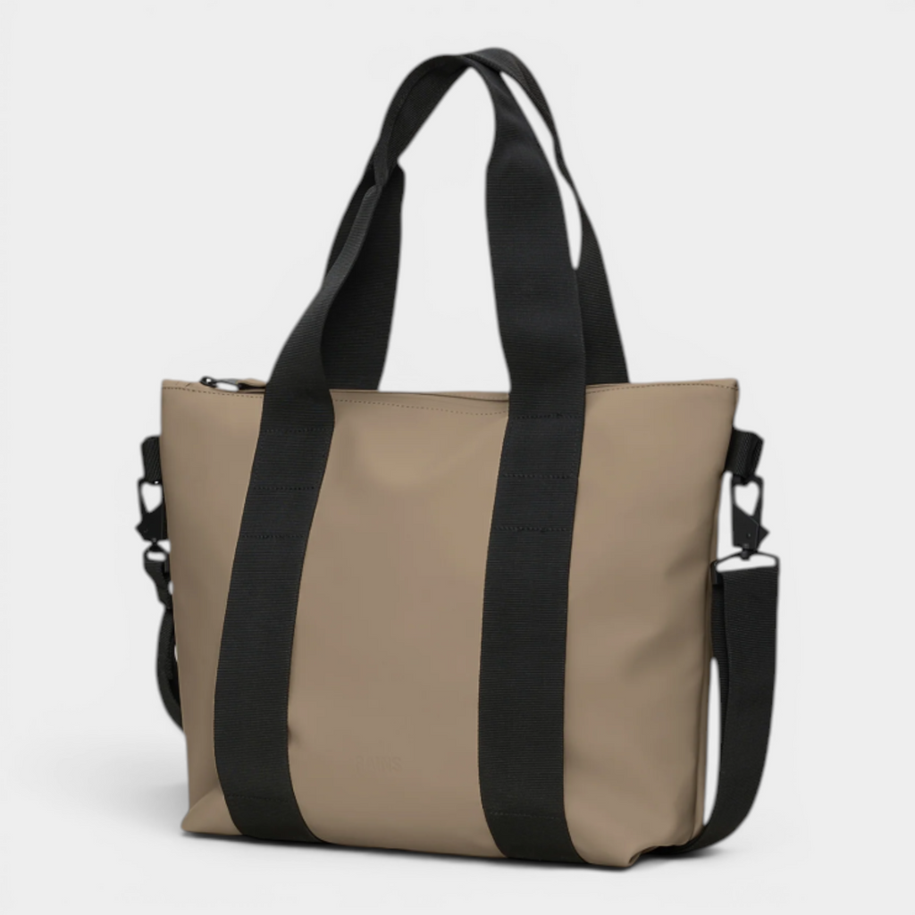 Rains Borsa Tote bag micro - Beige