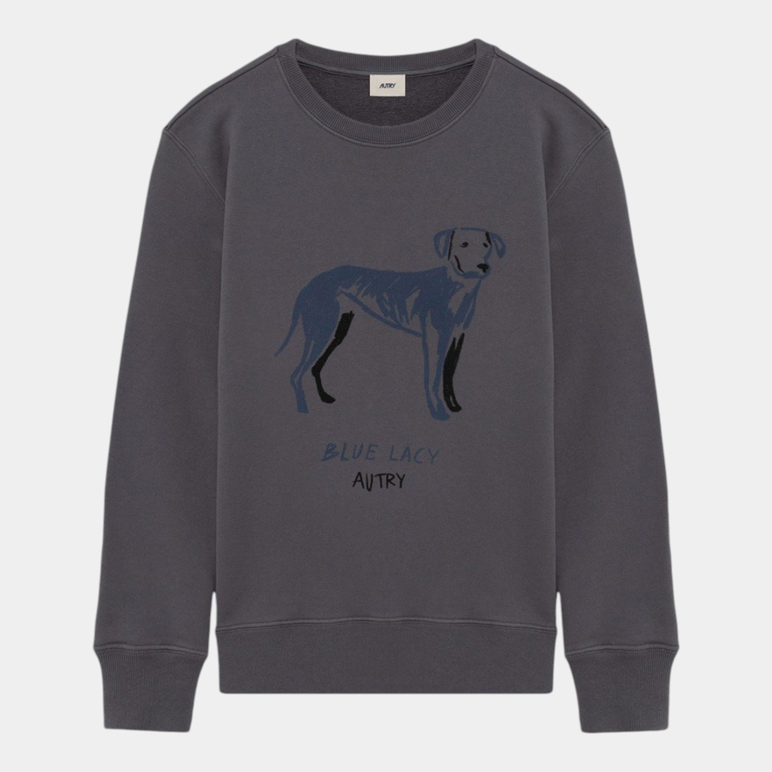 Autry Felpa Blue Lacey - Antracite