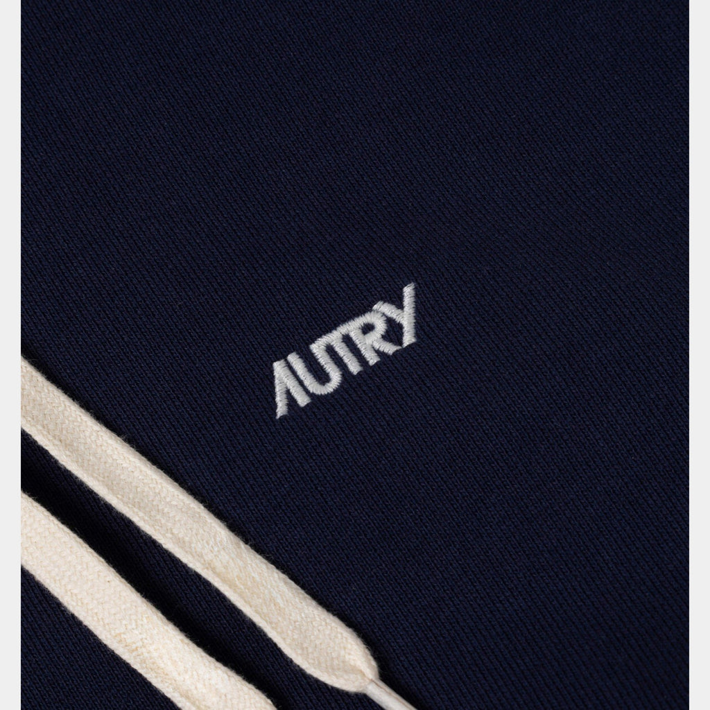 Autry Felpa con Cappuccio e logo - Blu