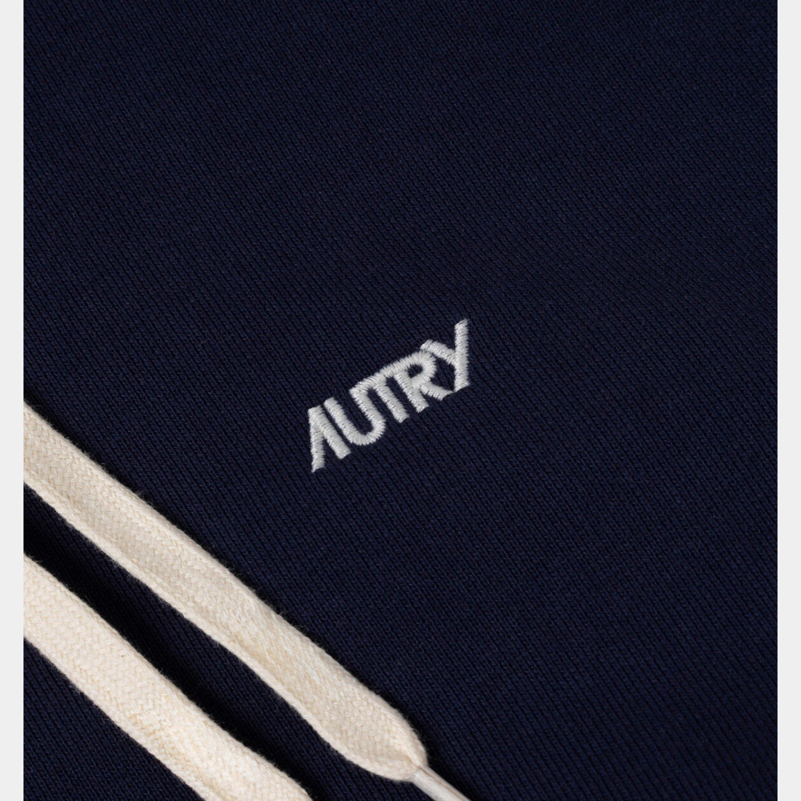Autry Felpa con Cappuccio e logo - Blu
