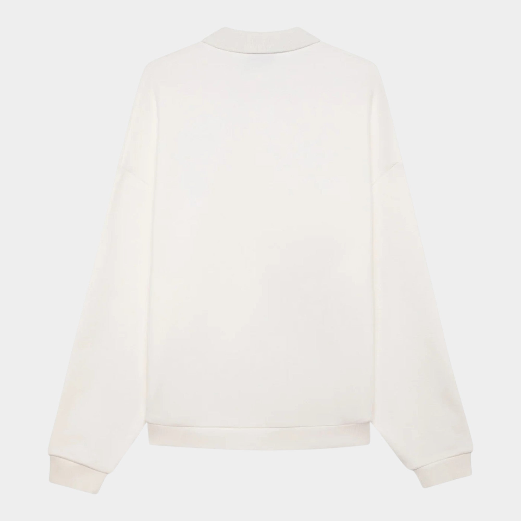 Autry Felpa polo con logo - Bianco