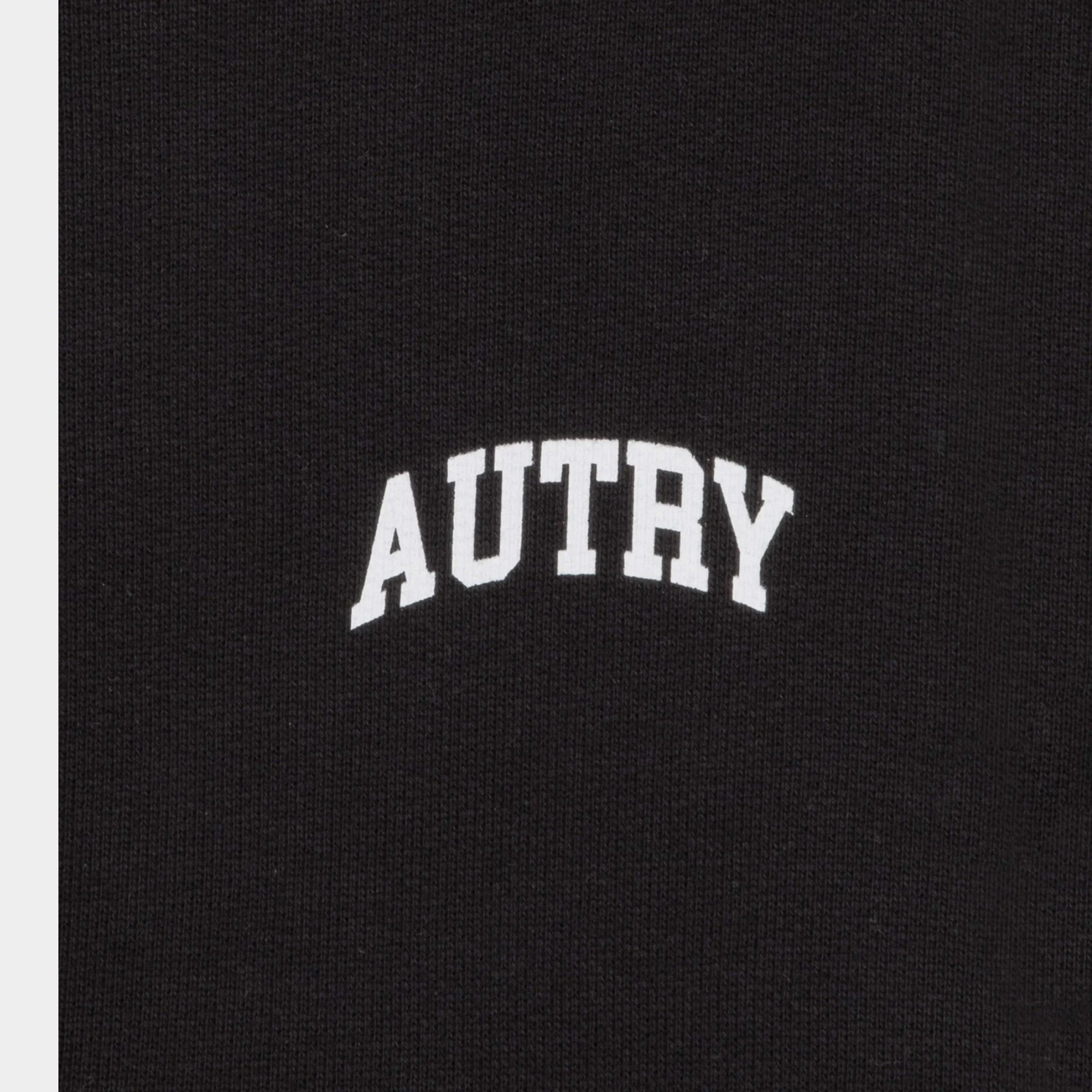 Autry Felpa polo con logo - Nero