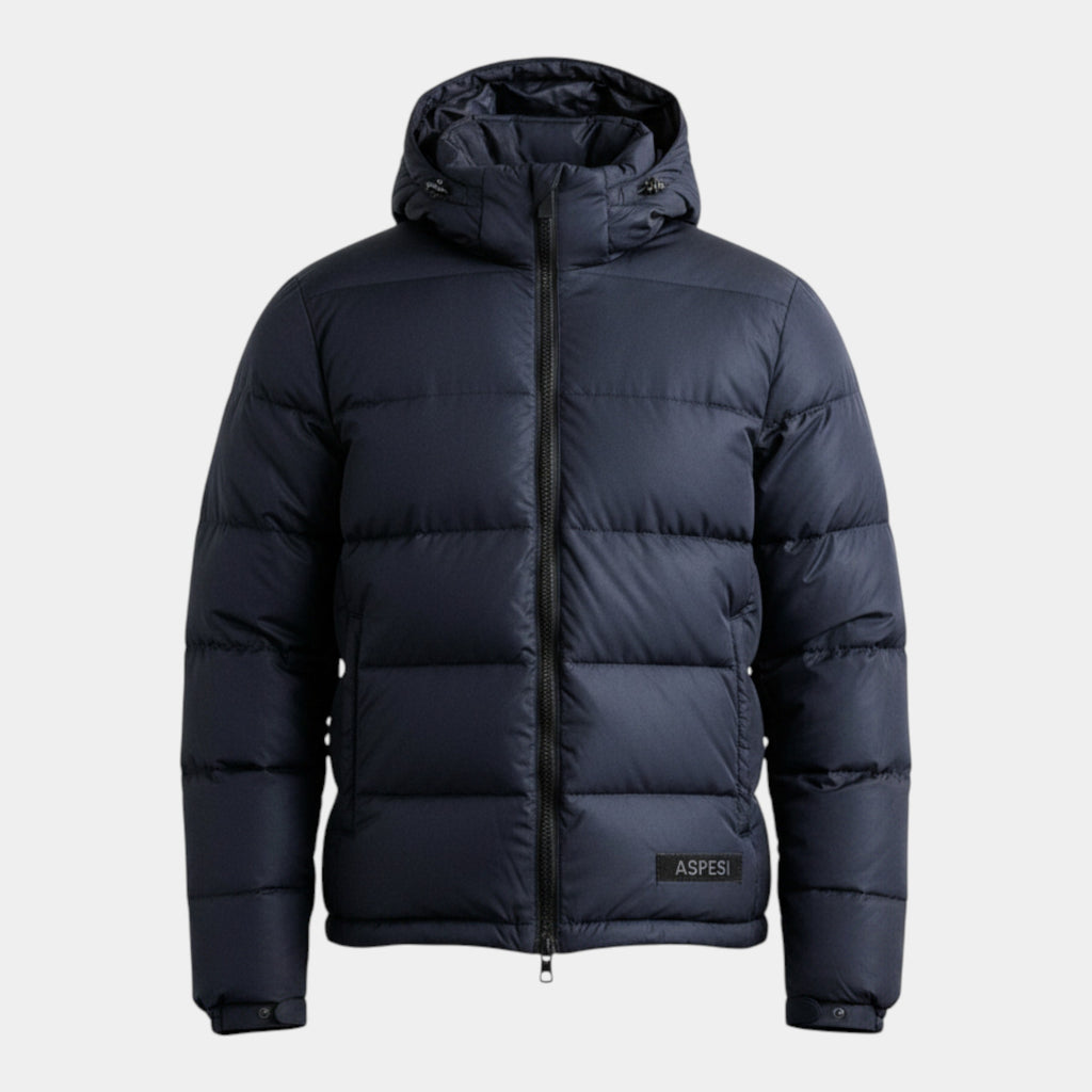 Aspesi Giubbotto Poco Elastico Re - Blu