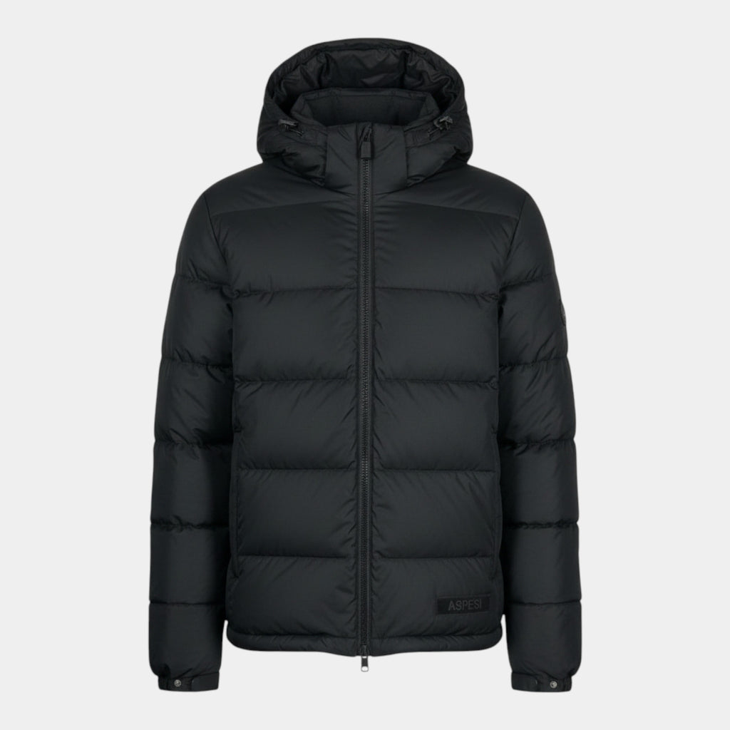 Aspesi Giubbotto Poco Elastico Re - Nero