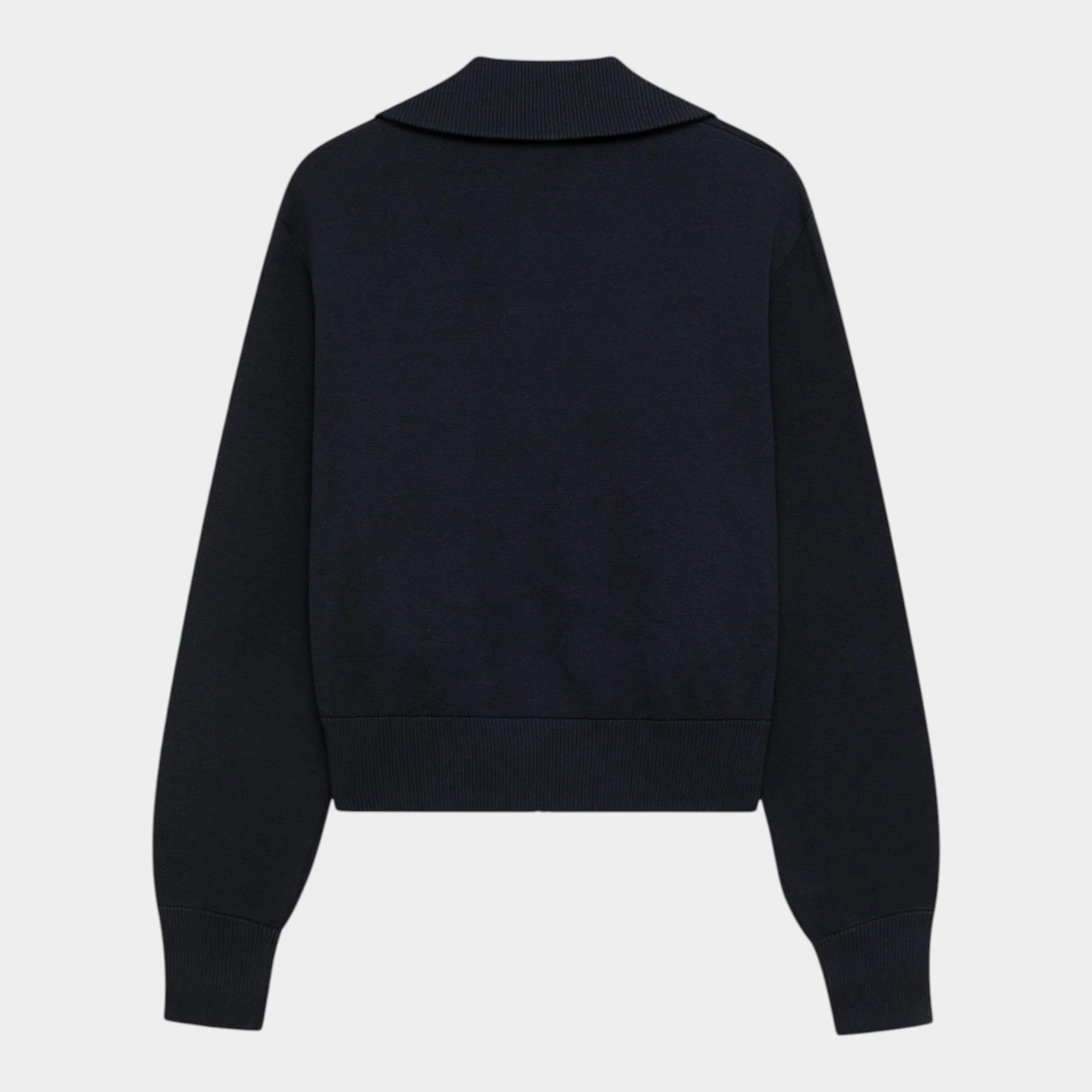 Autry Giacca a zip intera in maglia di viscosa - Blu