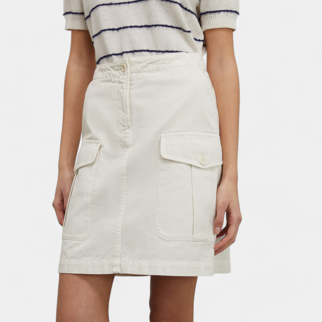 ASPESI Aspesi Gonna cargo in cotone - Naturale - Hubert Humangoods