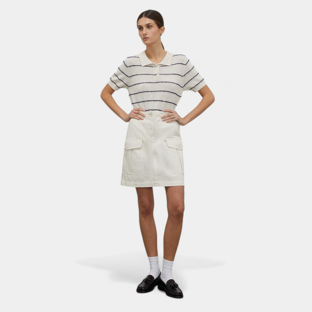 ASPESI Aspesi Gonna cargo in cotone - Naturale - Hubert Humangoods