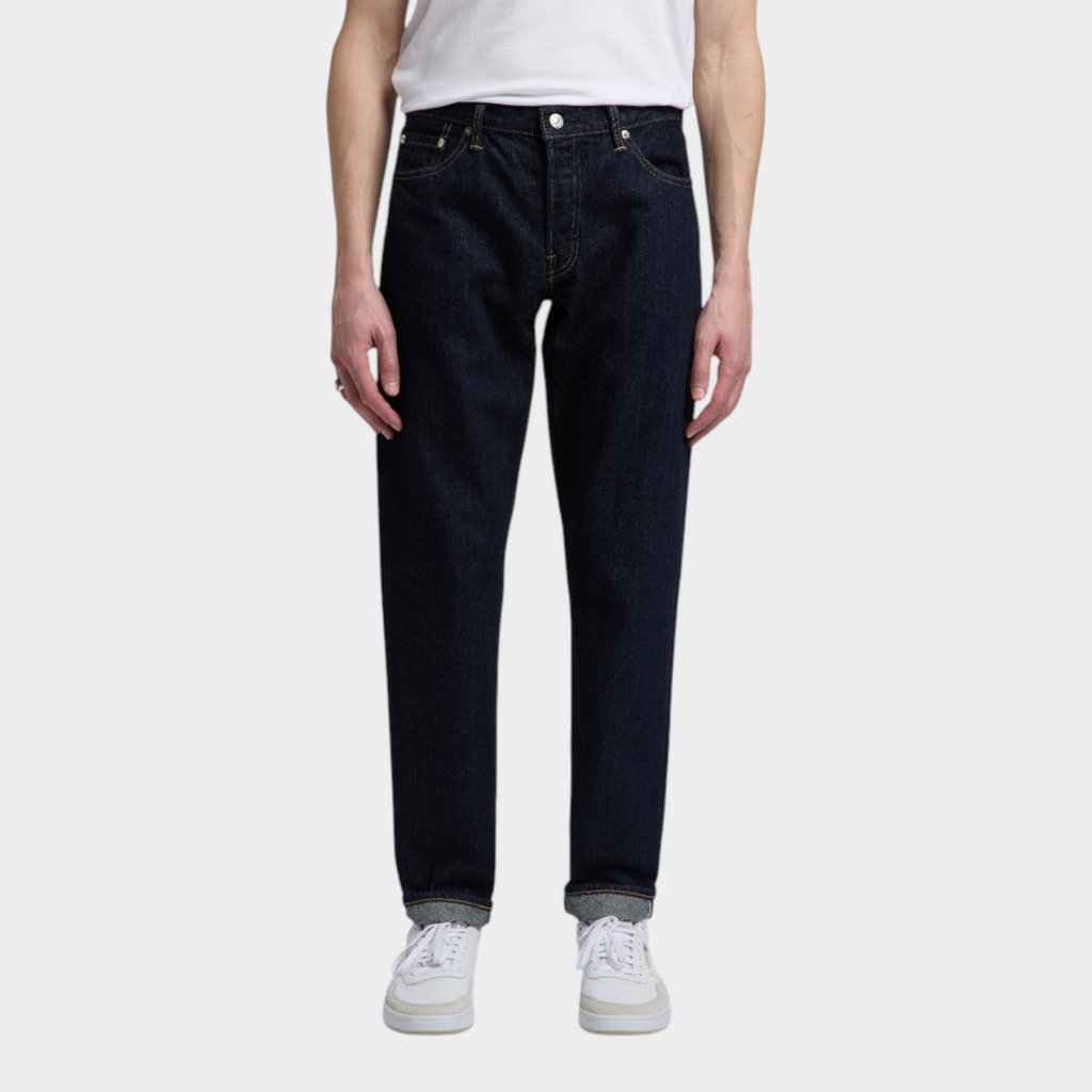 Edwin Jeans Regular Tapered - Blu Rinsed