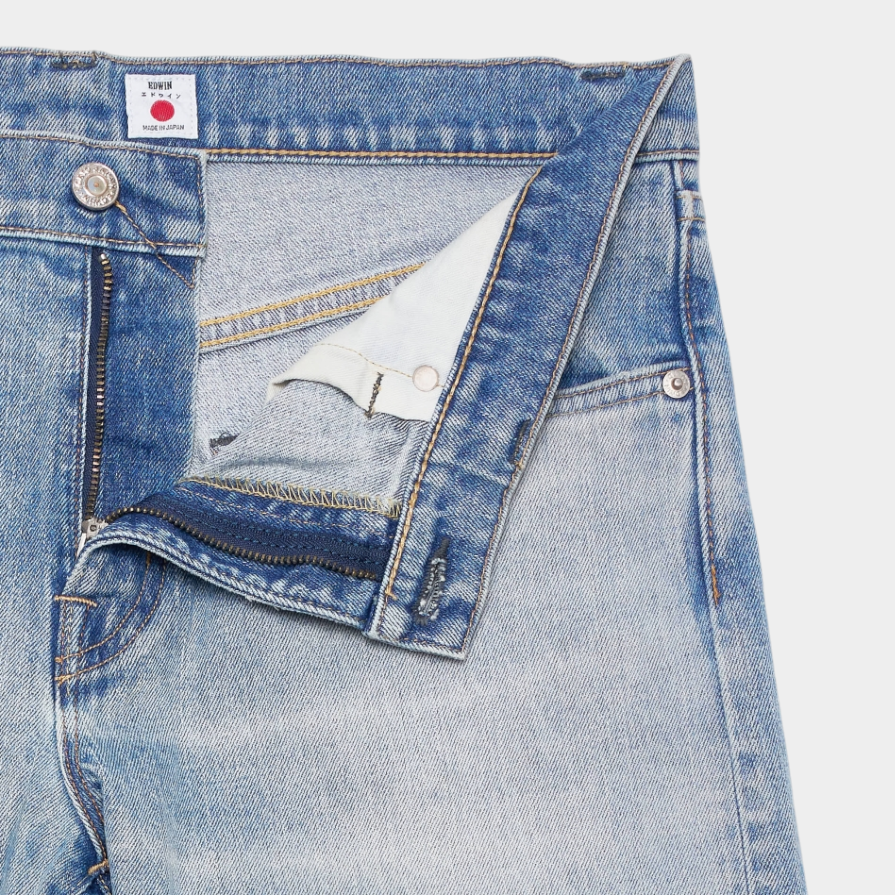 Edwin Jeans Regular Tapered - Blue light used