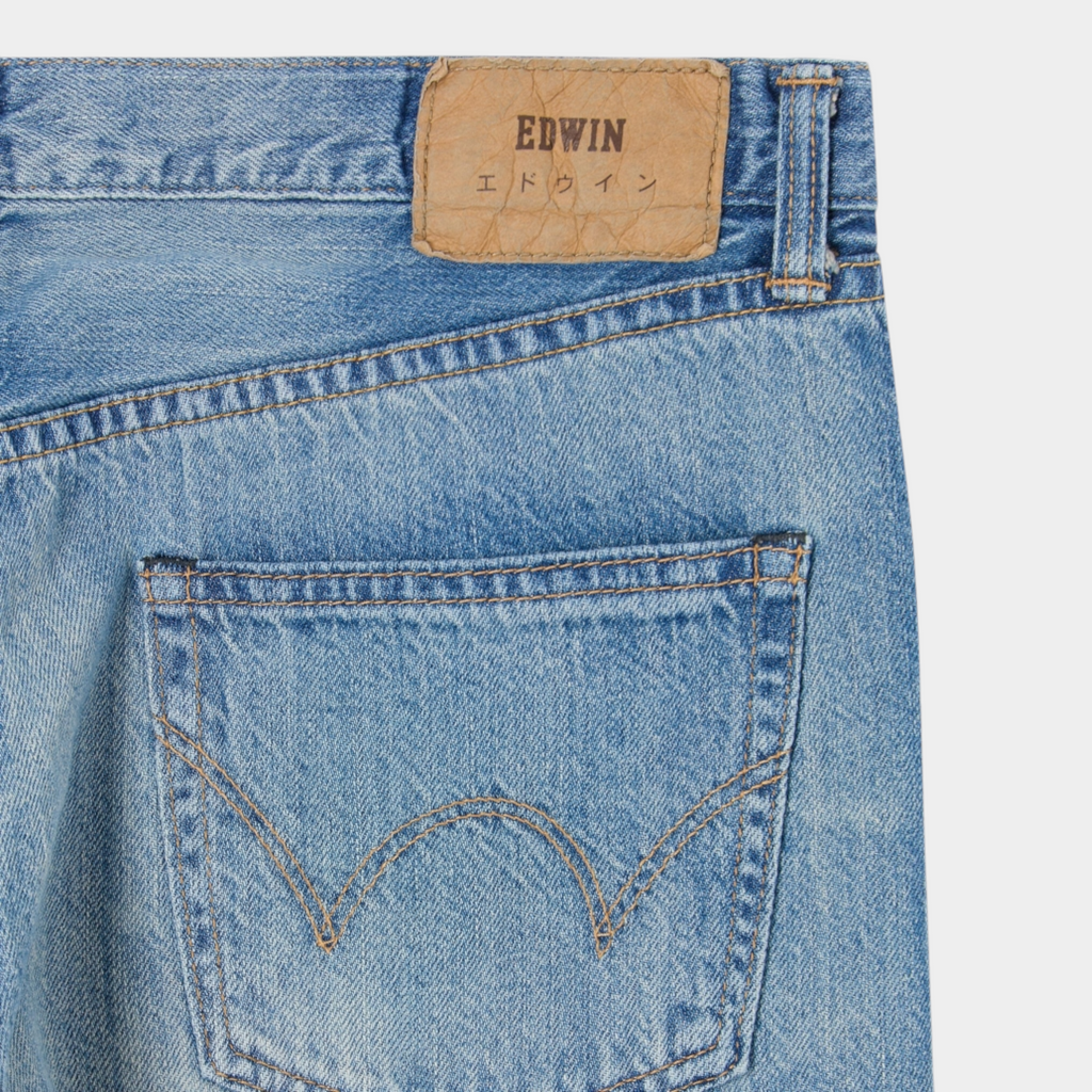 Edwin Jeans Regular Tapered leggero - Blue Light used