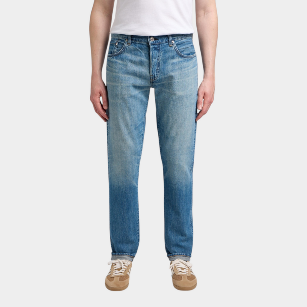 Edwin Jeans Regular Tapered leggero - Blue Light used