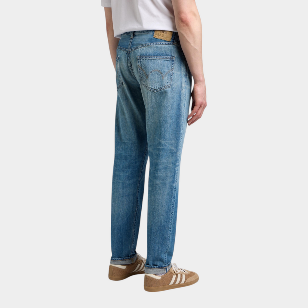 Edwin Jeans Regular Tapered leggero - Blue Light used