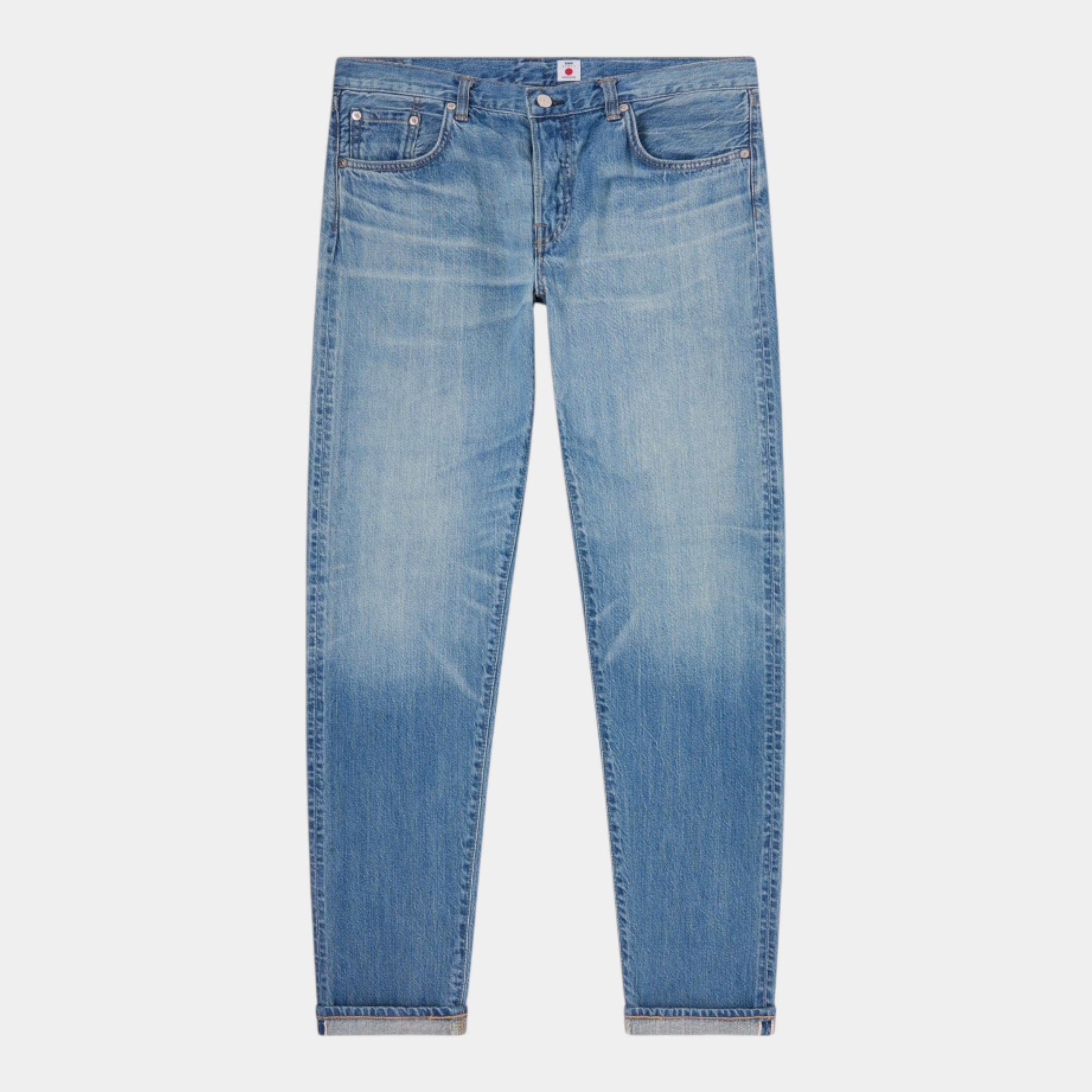 Edwin Jeans Regular Tapered leggero - Blue Light used