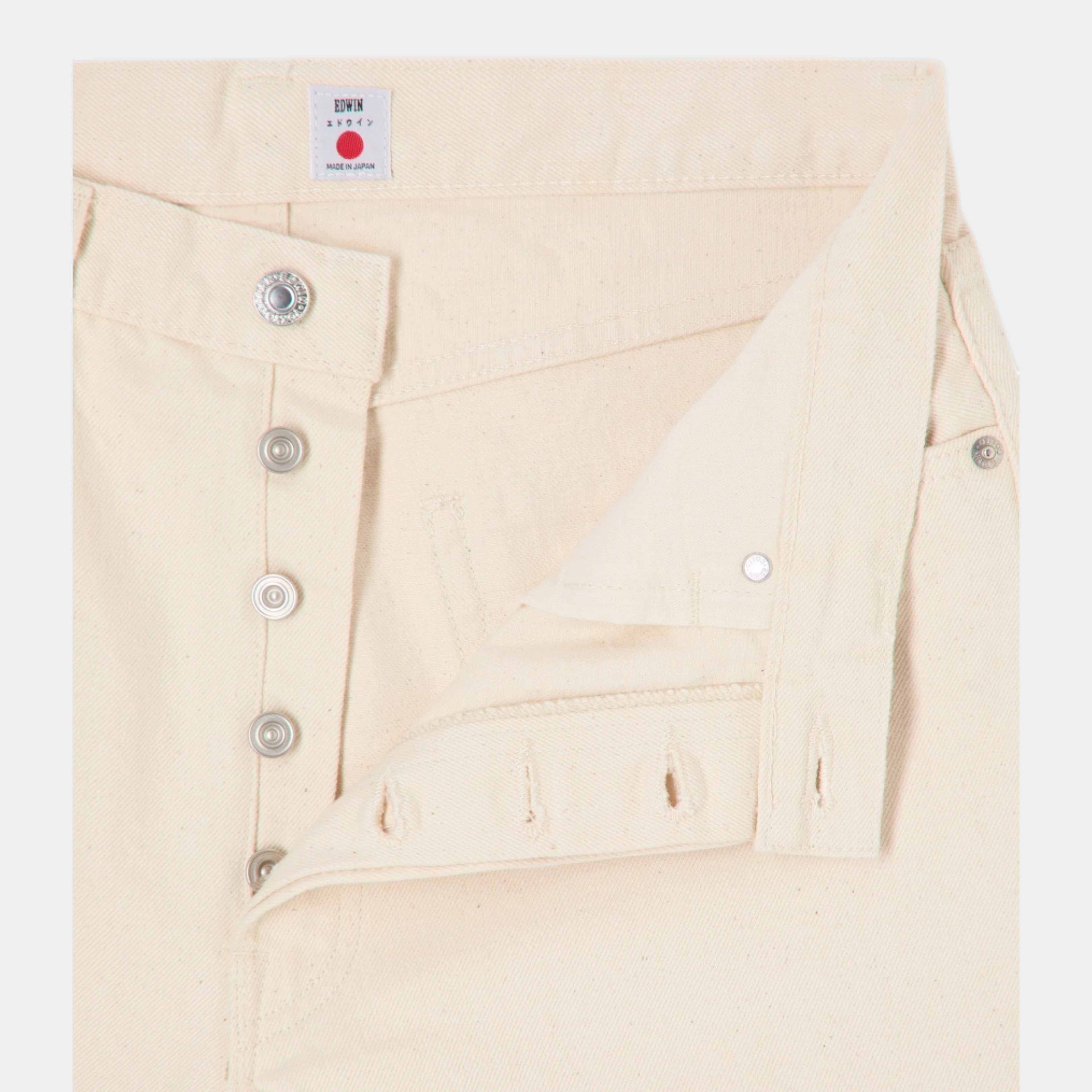 Edwin Jeans Loose Kurabo - Naturale