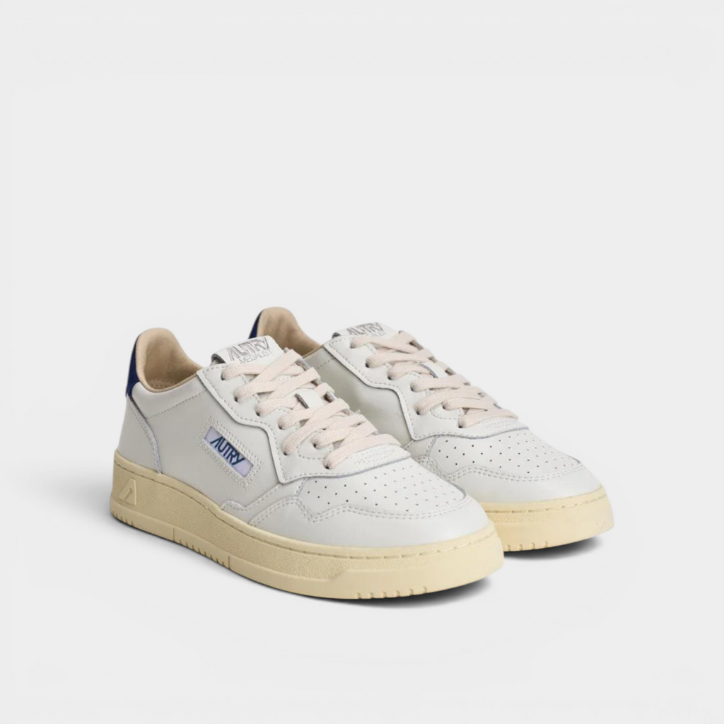 Autry Sneakers Medalist A in pelle - Bianco e Blu