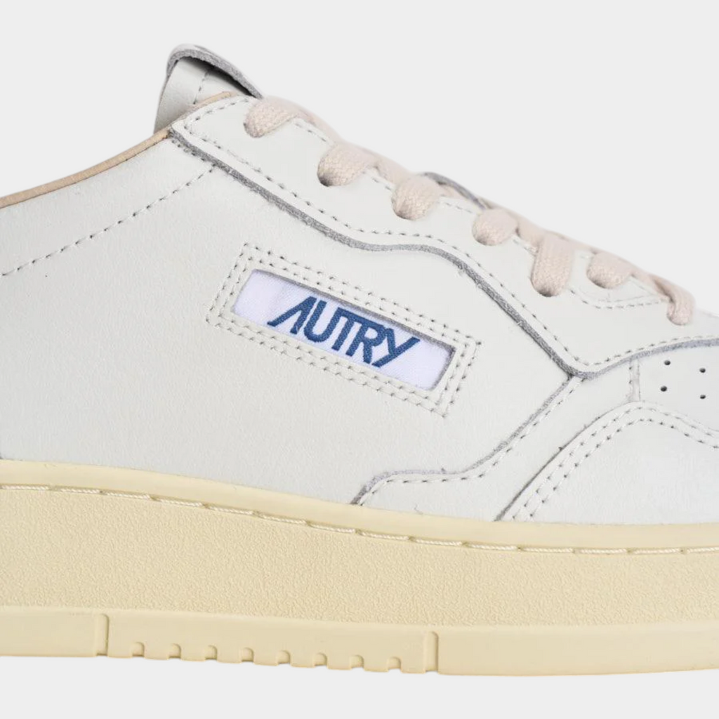 Autry Sneakers Medalist A in pelle - Bianco e Rosso