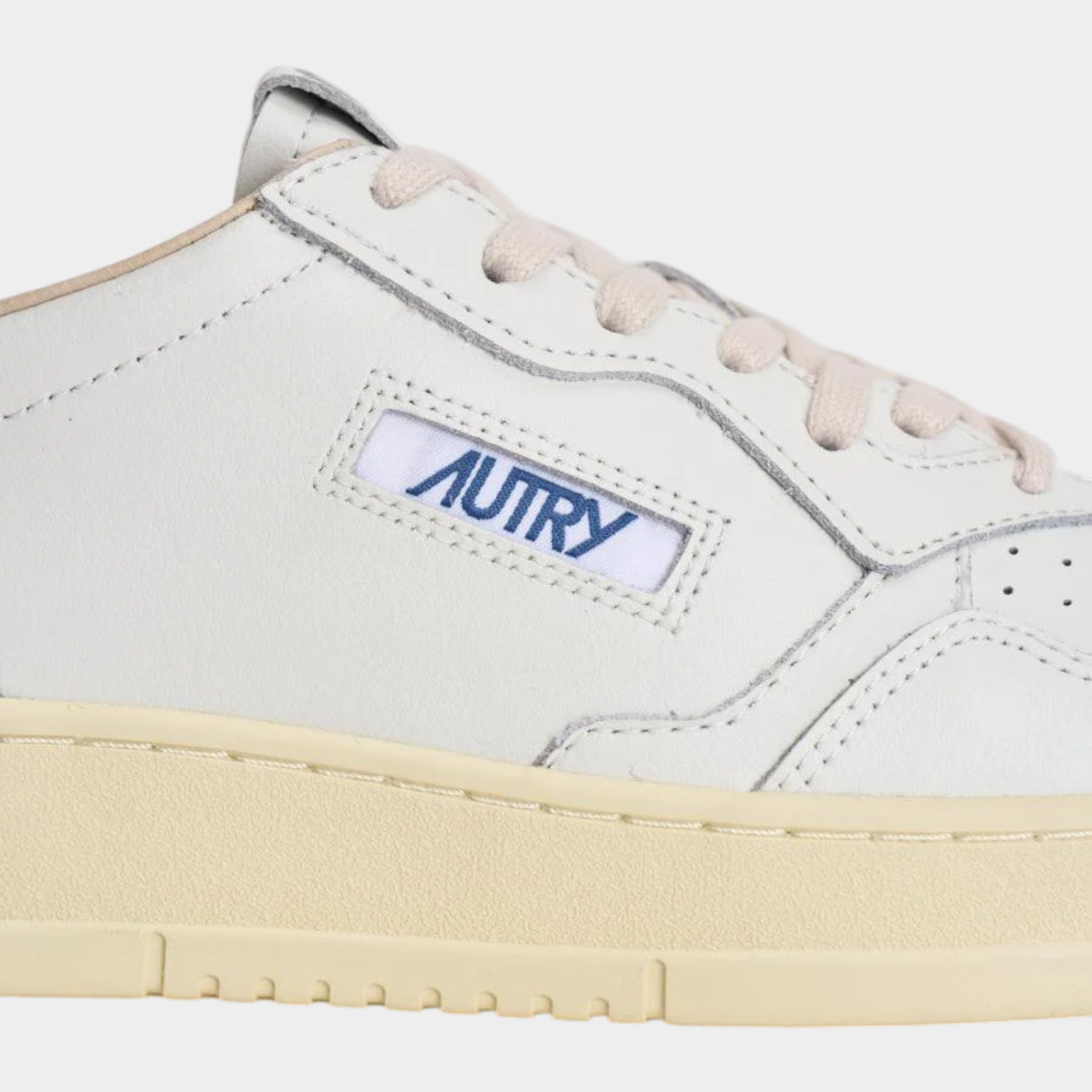 Autry Sneakers Medalist A in pelle - Bianco e Rosso