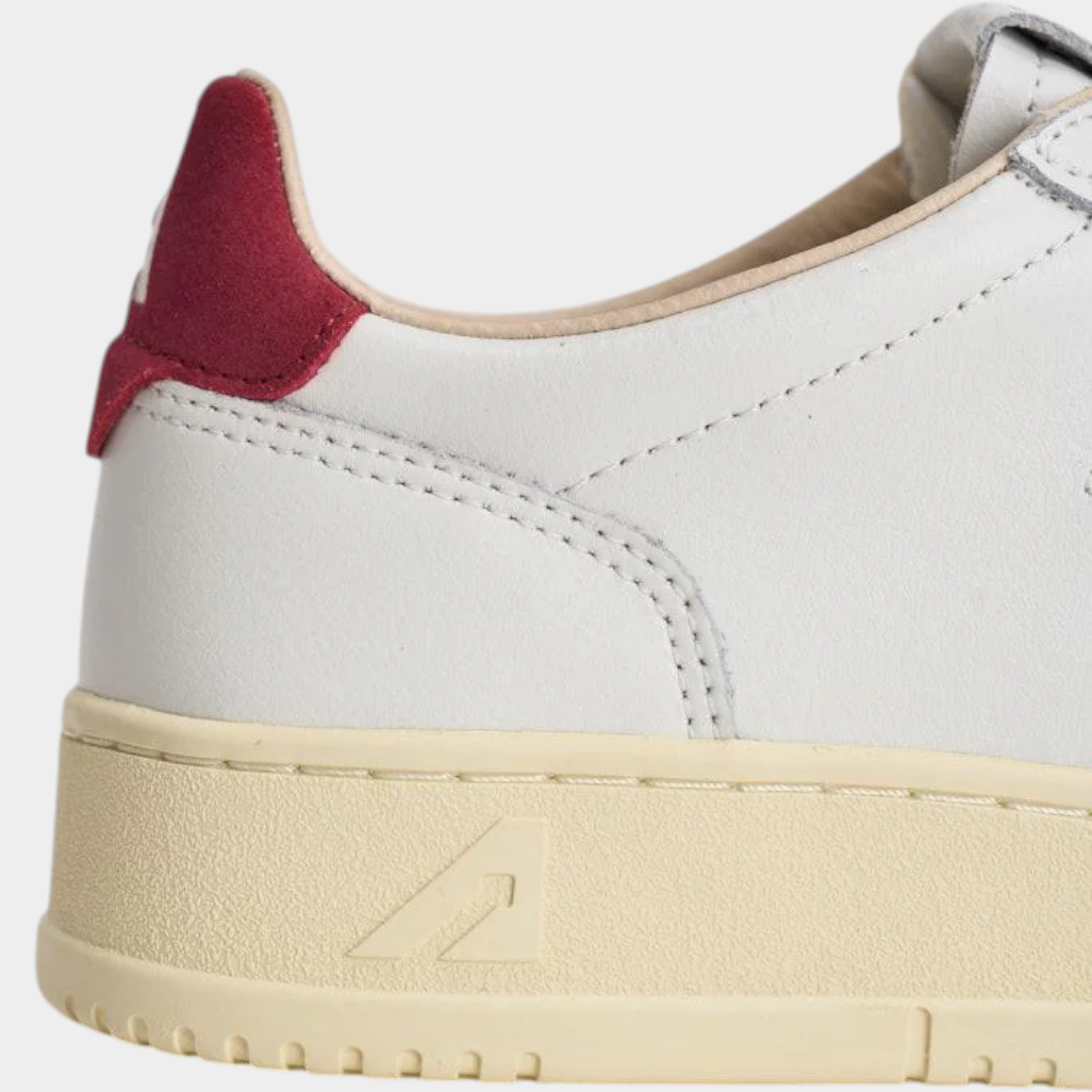 Autry Sneakers Medalist A in pelle - Bianco e Rosso