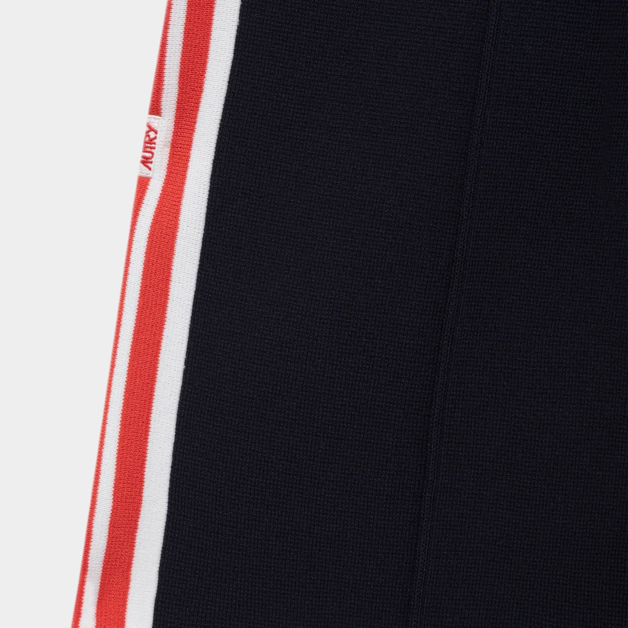 Autry Jogger in maglia di viscosa - Blu righe rosse