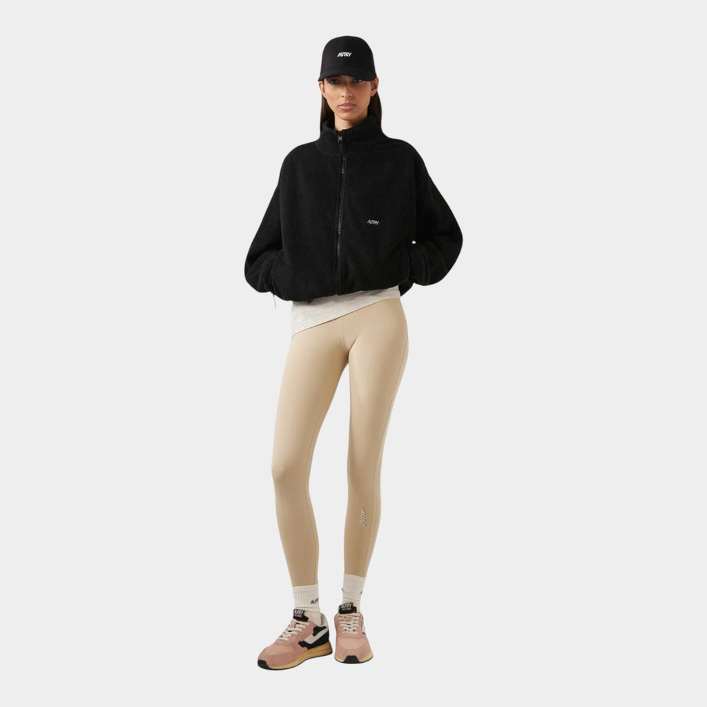 Autry Leggings con logo - Sabbia