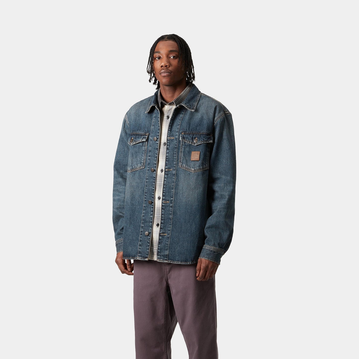 Carhartt Wip Camicia Lincoln - Denim