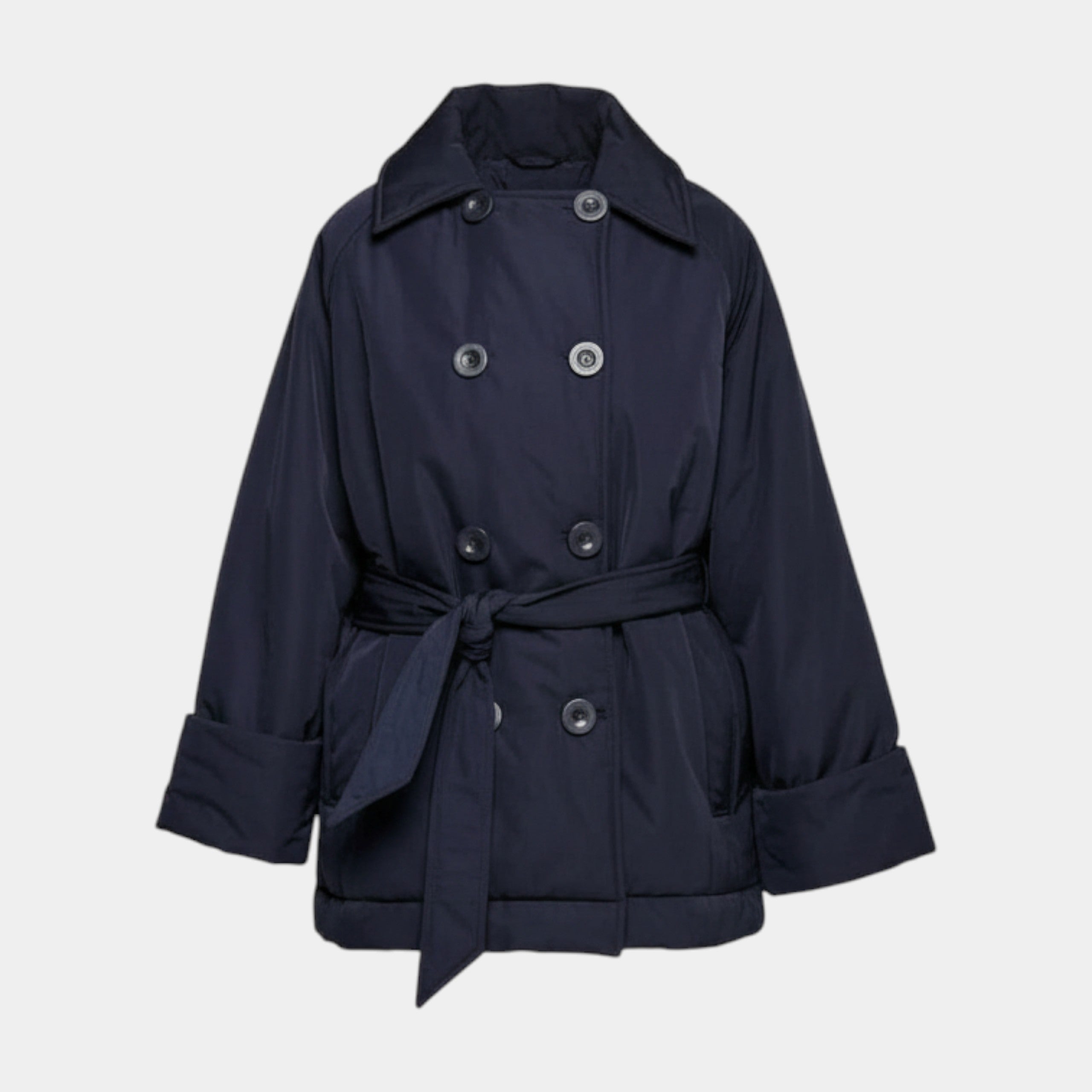 OOF WEAR - Oof Wear Giacca Doppiopetto in Nylon - Blu/1 - Hubert Humangoods