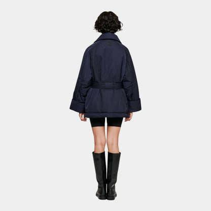 OOF WEAR Oof Wear Giacca Doppiopetto in Nylon - Blu - Hubert Humangoods